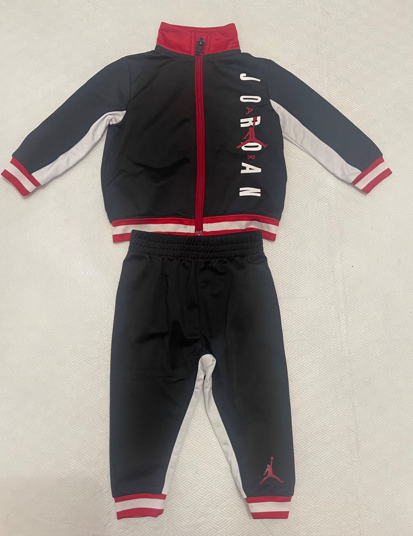 12 Month Nike Jordan Zip Up Sets, Kids 18 Month (12-18M)