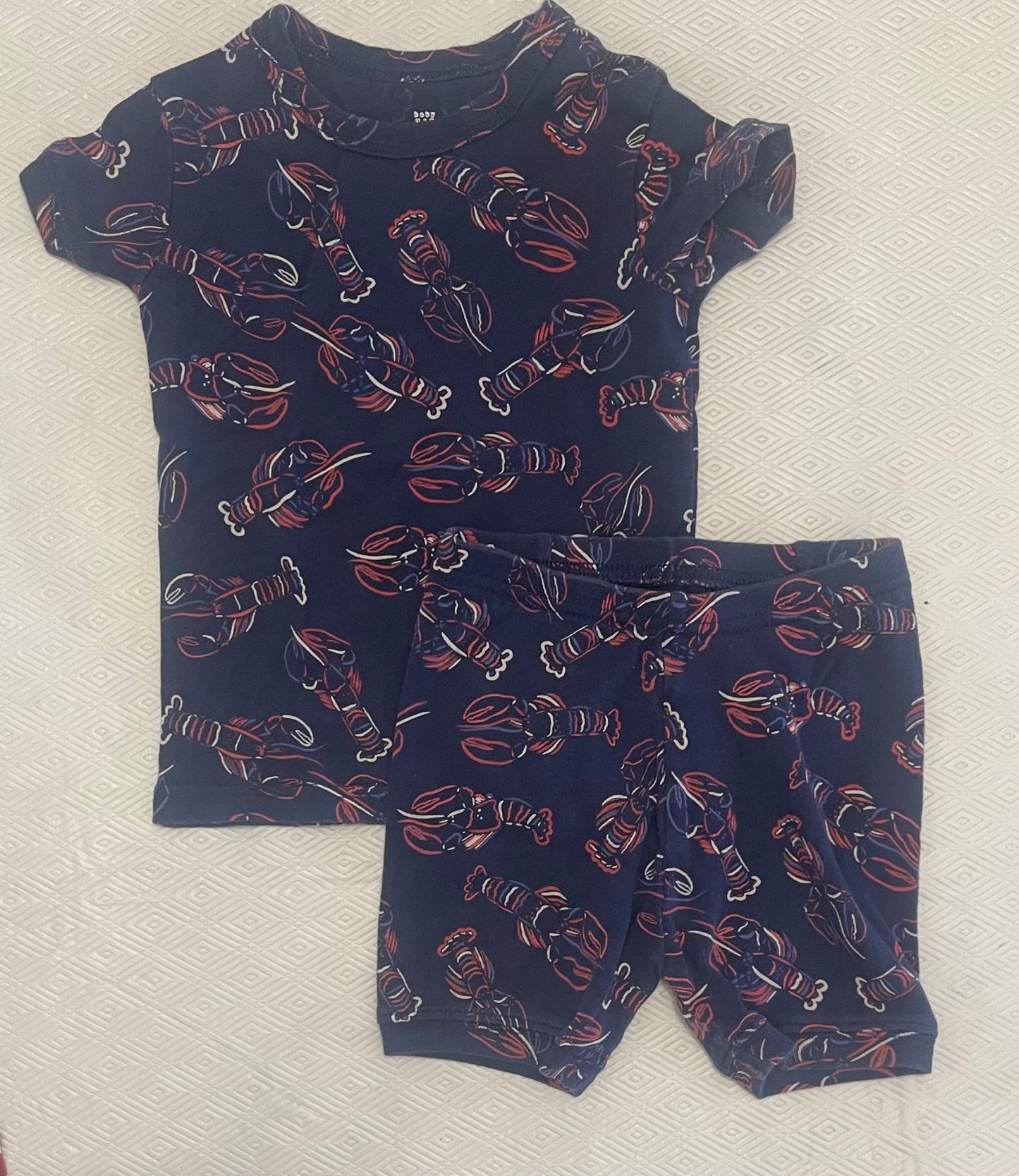 18-24 Month Two Piece Shorts & T-Shirt PJs, Kids 24 Month (18-24M)