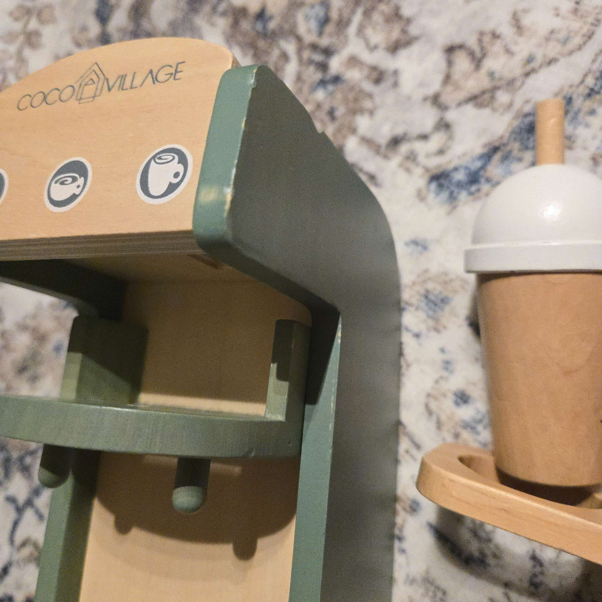 Coco village wooden espresso machine