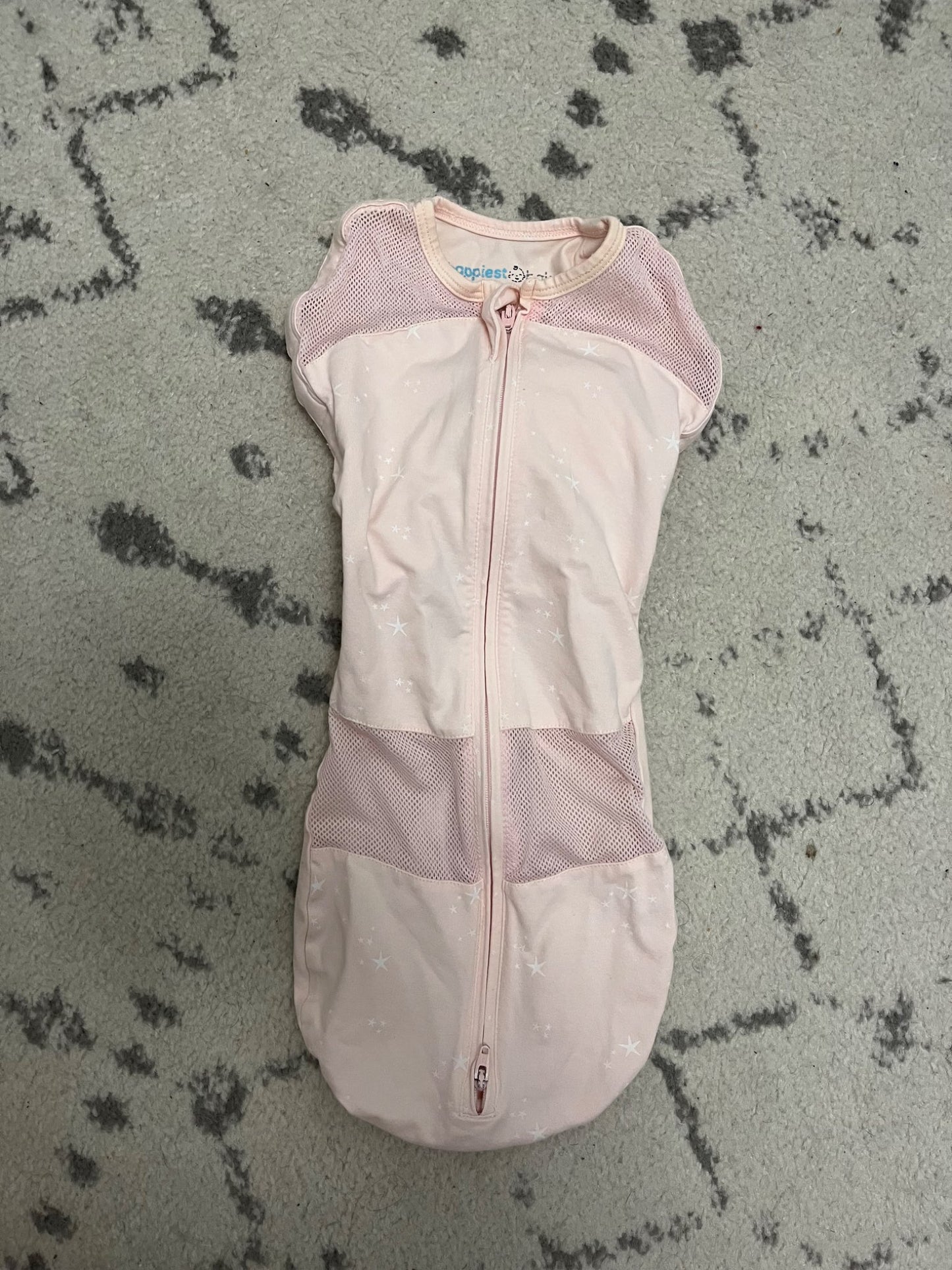Happiest Baby Sleepea Swaddle - Small, Pink, 0-3 Months (Newborn)