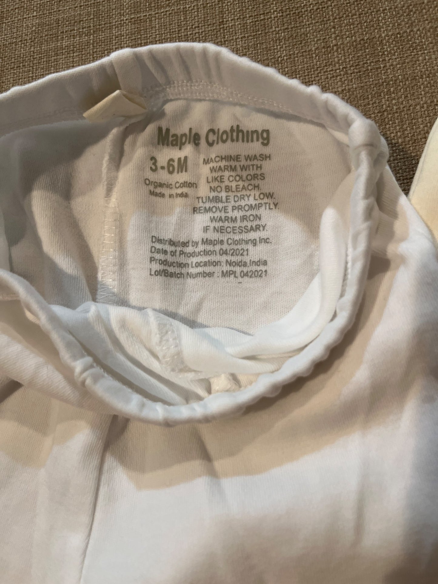 3-6 month organic cotton pant bundle with feet! , Kids 6 Month (3-6M)