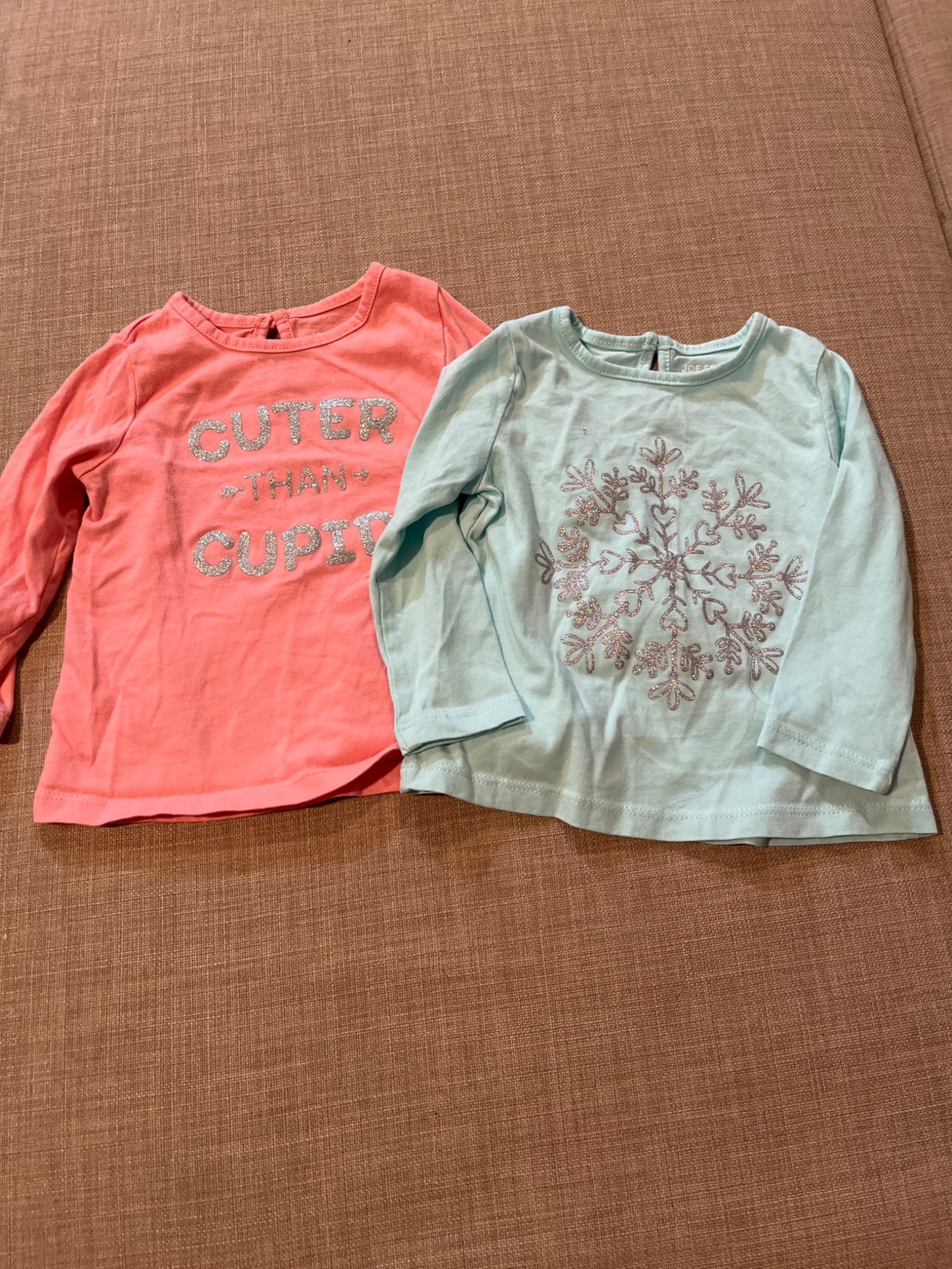 6-12 month holiday shirt bundle , Kids 12 Month (9-12M)
