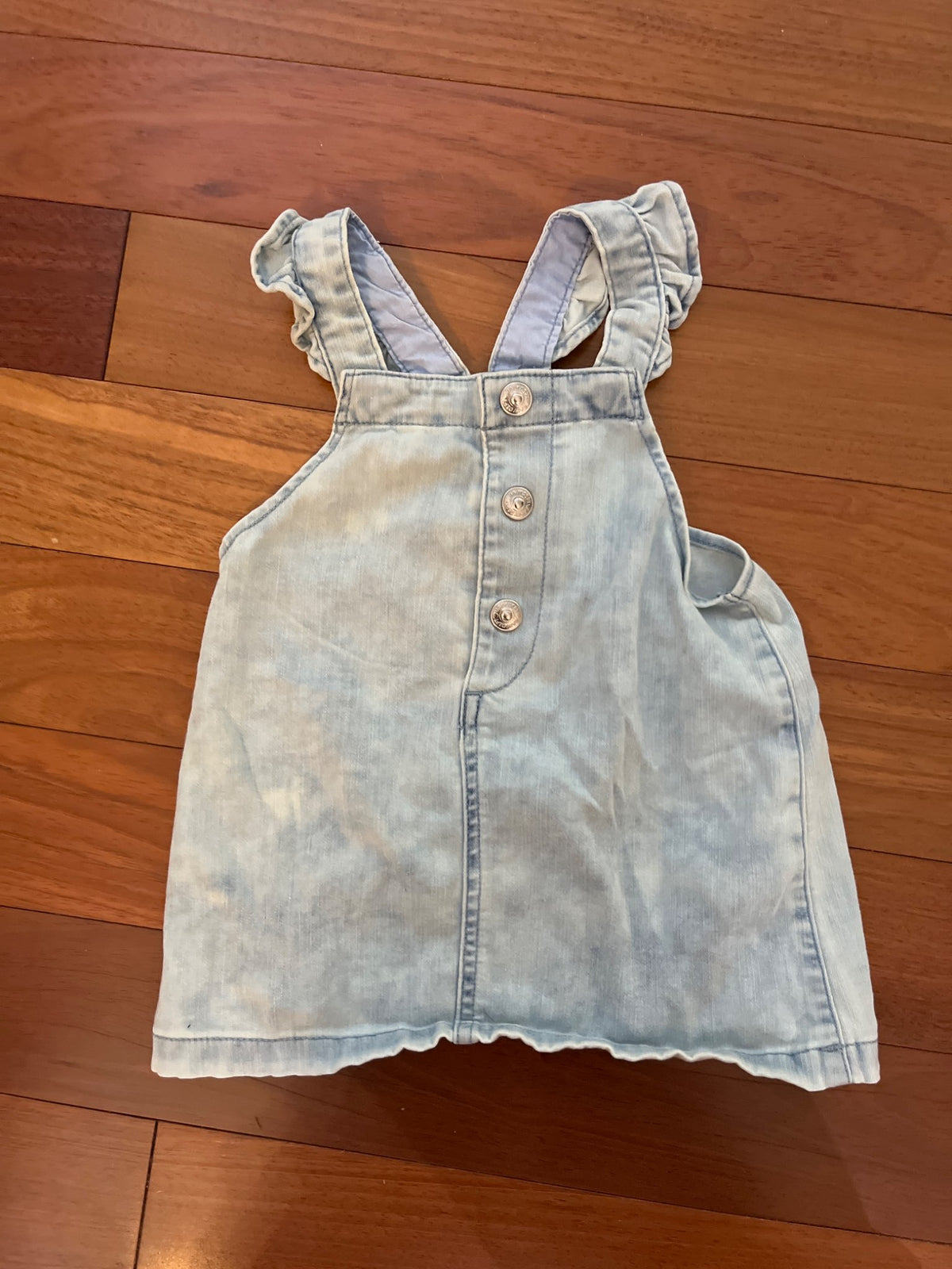 Minnie Mouse Jean Dress Outfit , Kids 12 Month (9-12M)