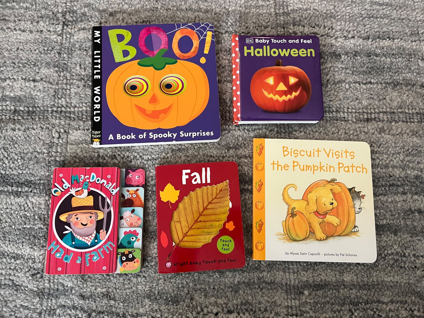 Fall/halloween themed book bundle