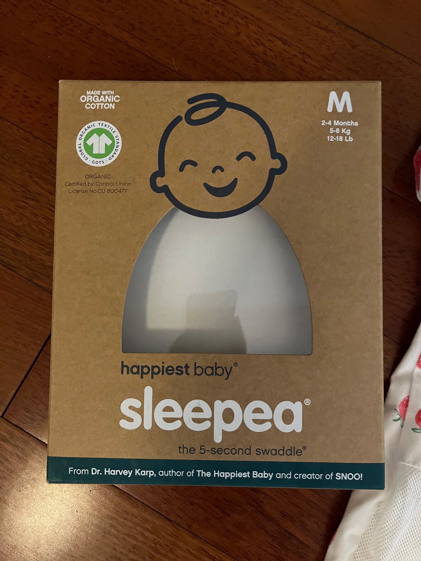 Happiest Baby Sleepea Swaddle - Size M , 0-6 Months (Small)