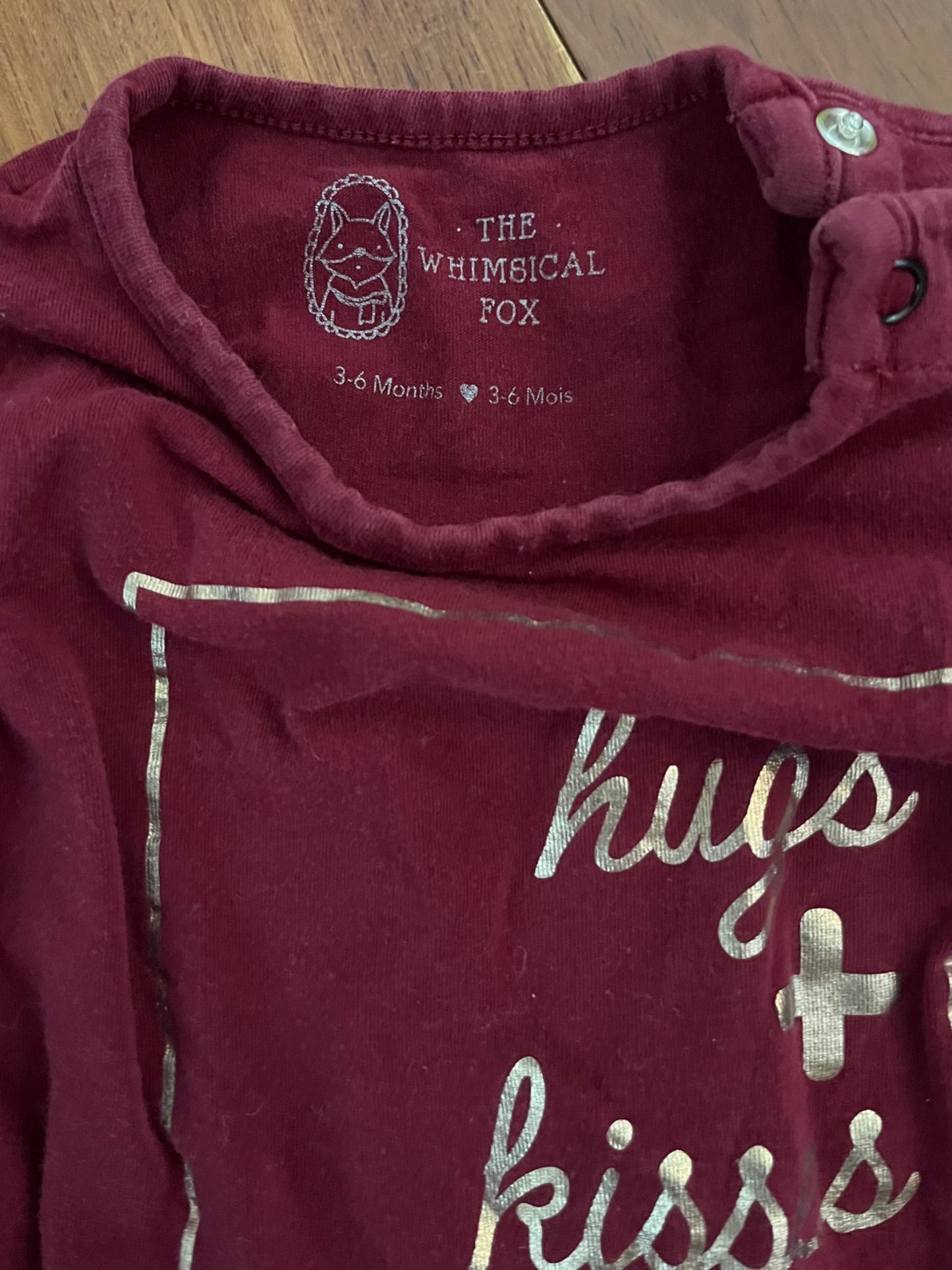 Romper - The Whimsical Fox , Kids 6 Month (3-6M)