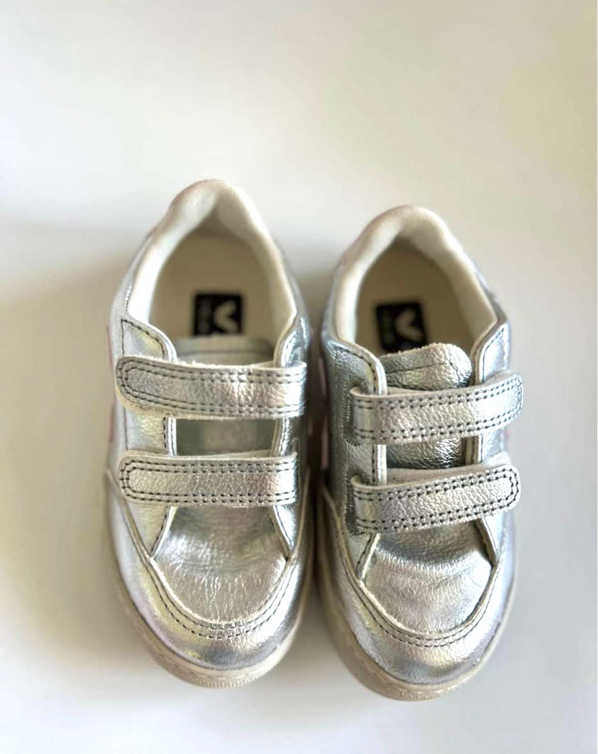 Brand New Veja Sneakers, c9.5, Silver/Pink, Shoes 9.5 (Toddler:2-4yr)