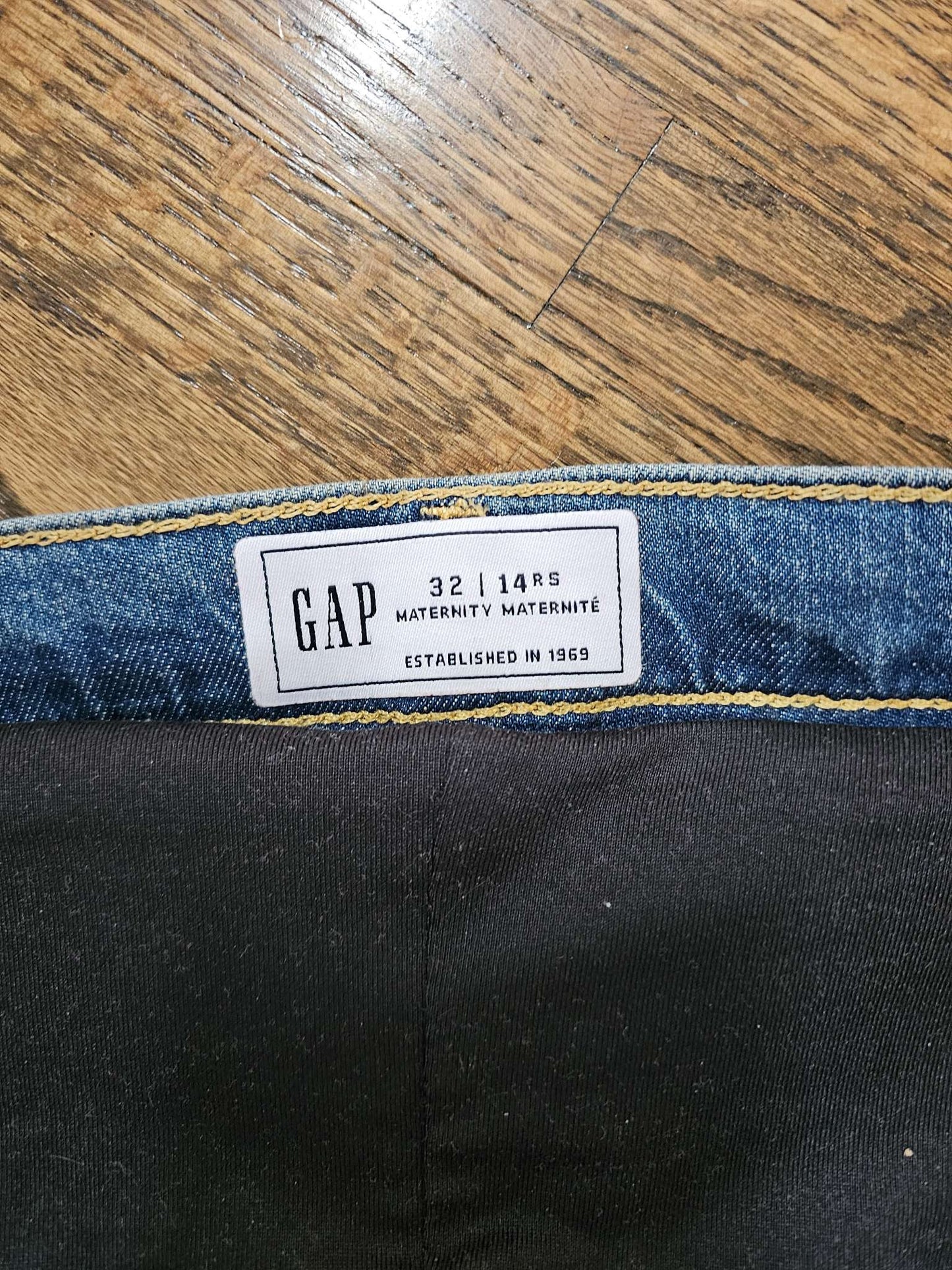 Cropped Maternity Jeans, Maternity L (12-14)
