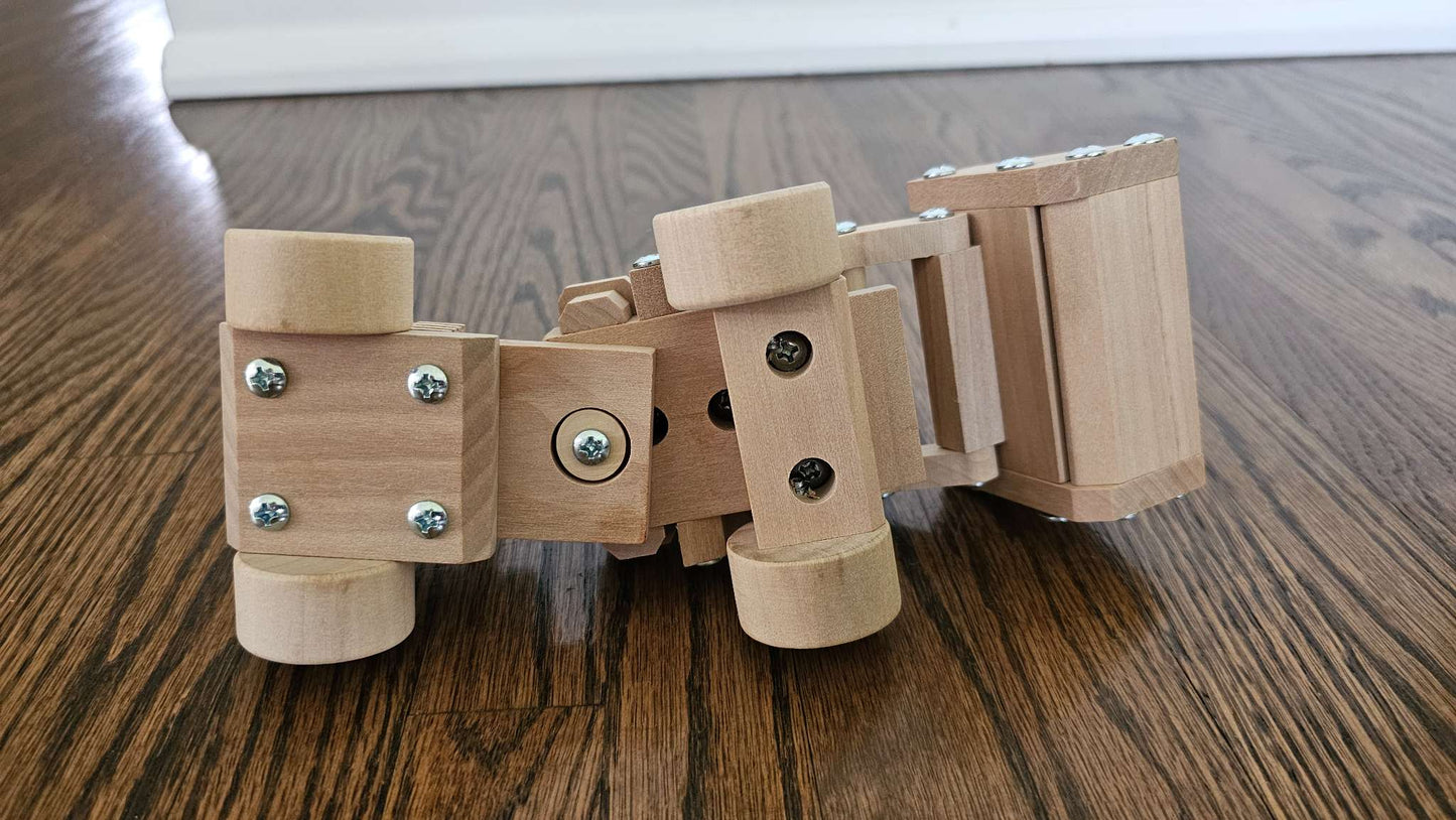 Wooden Articulated Front Loader