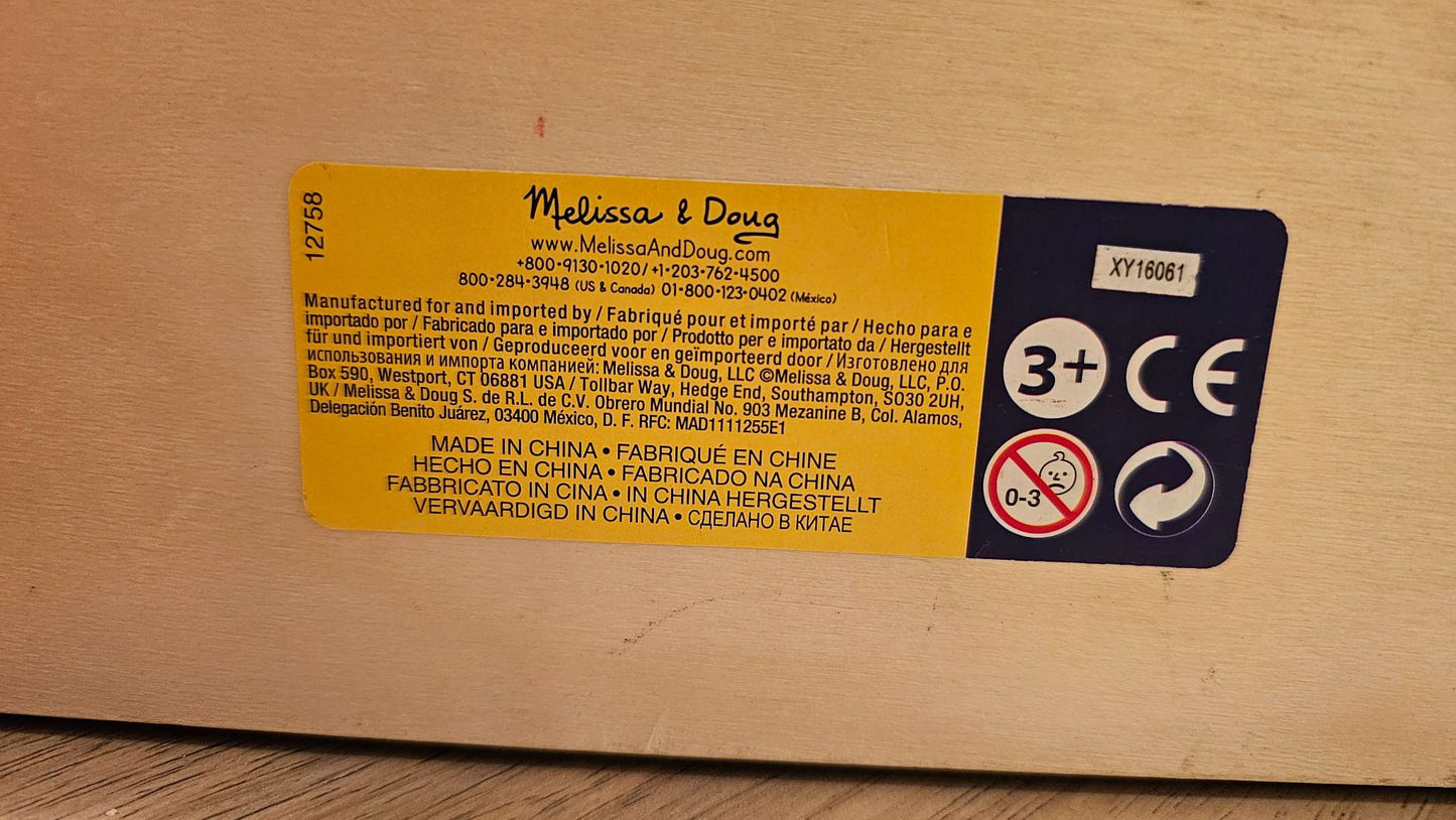 Melissa & Doug - Wooden Big Rig Building Set