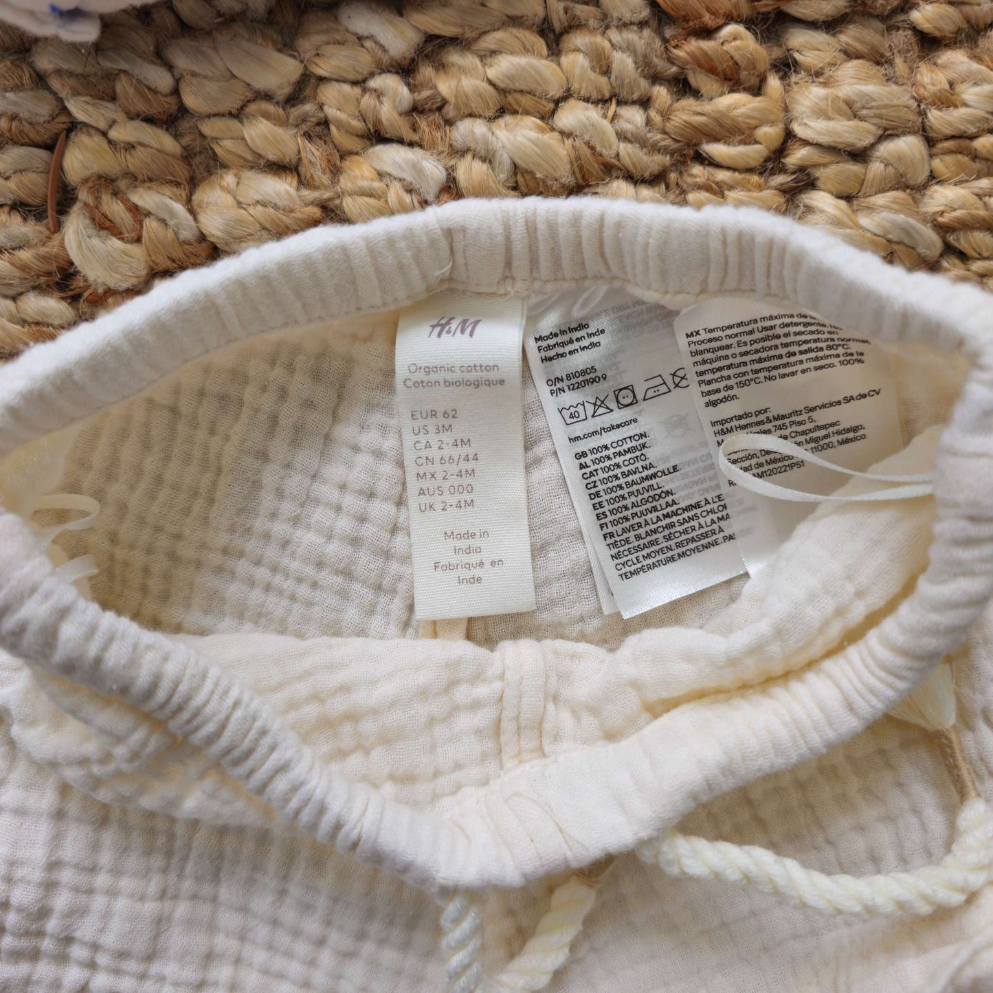 Cotton Gauze Infant Bundle, Kids 6 Month (3-6M)