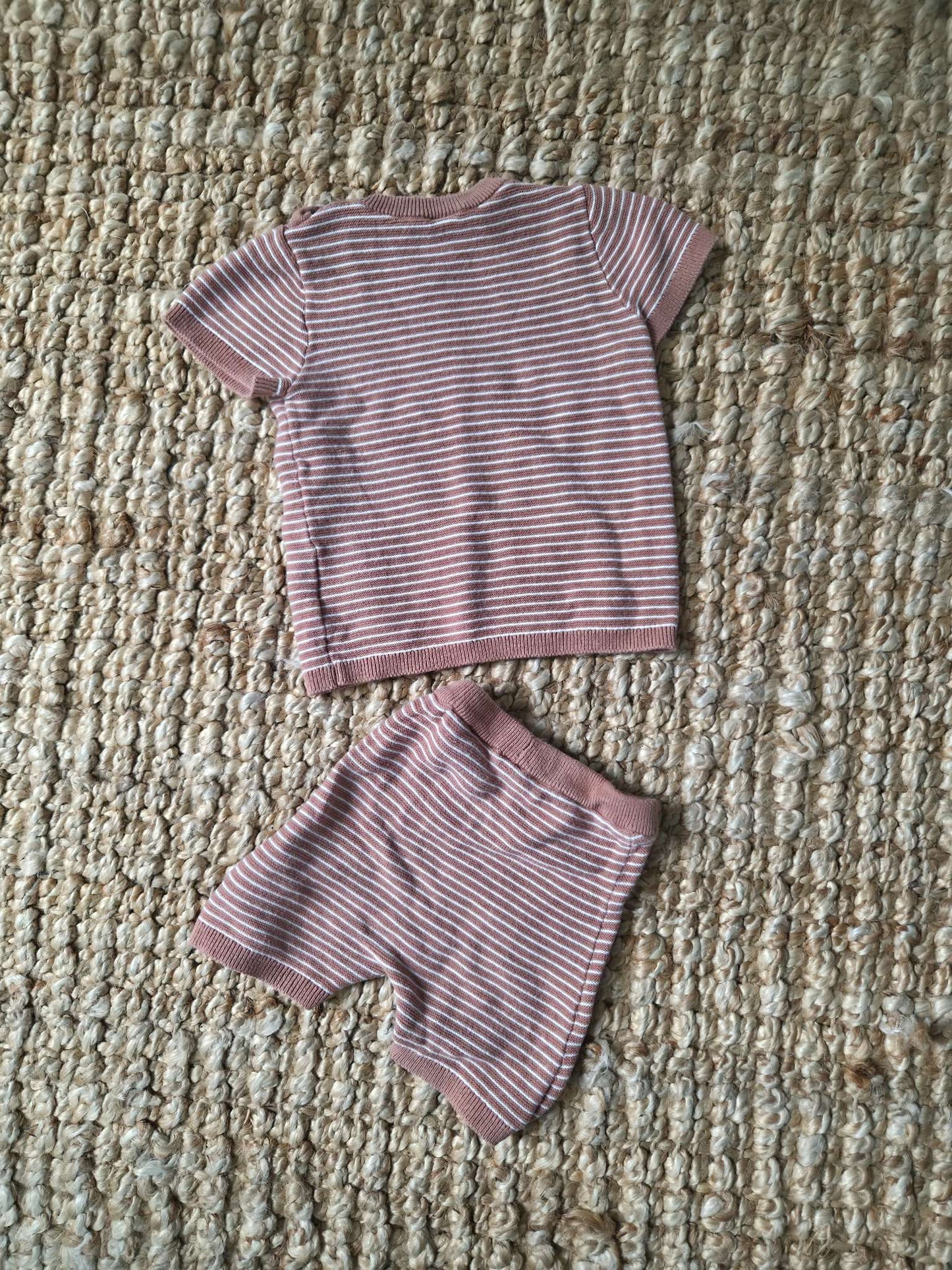 100% Cotton Knit Short Set, Kids 18 Month (12-18M)
