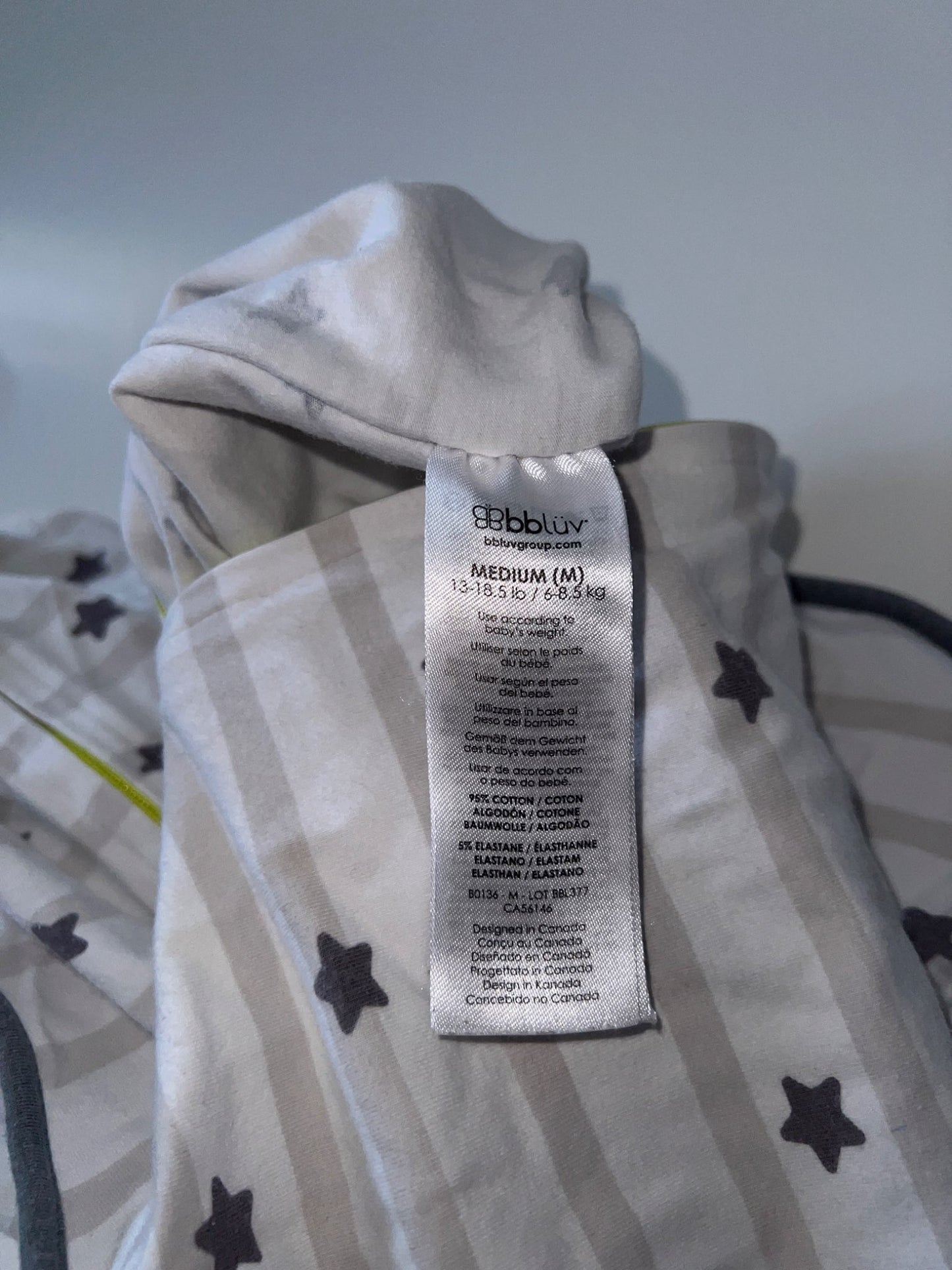 Bbluv Sleëp: 3 in 1 Convertible Swaddle, missing arm caps! Retails for $37, 0-6 Months (Small)