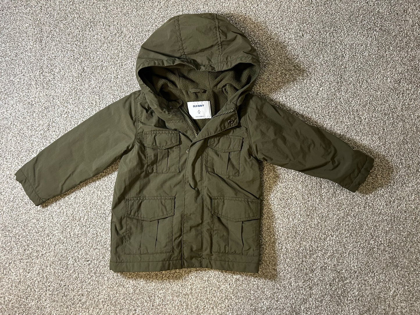 2T old navy fall/spring jacket, retails for $30, Kids 2T