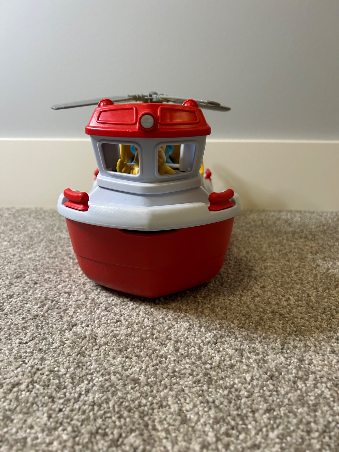 Green Toys Rescue Boat & Helicopter, retails for $50