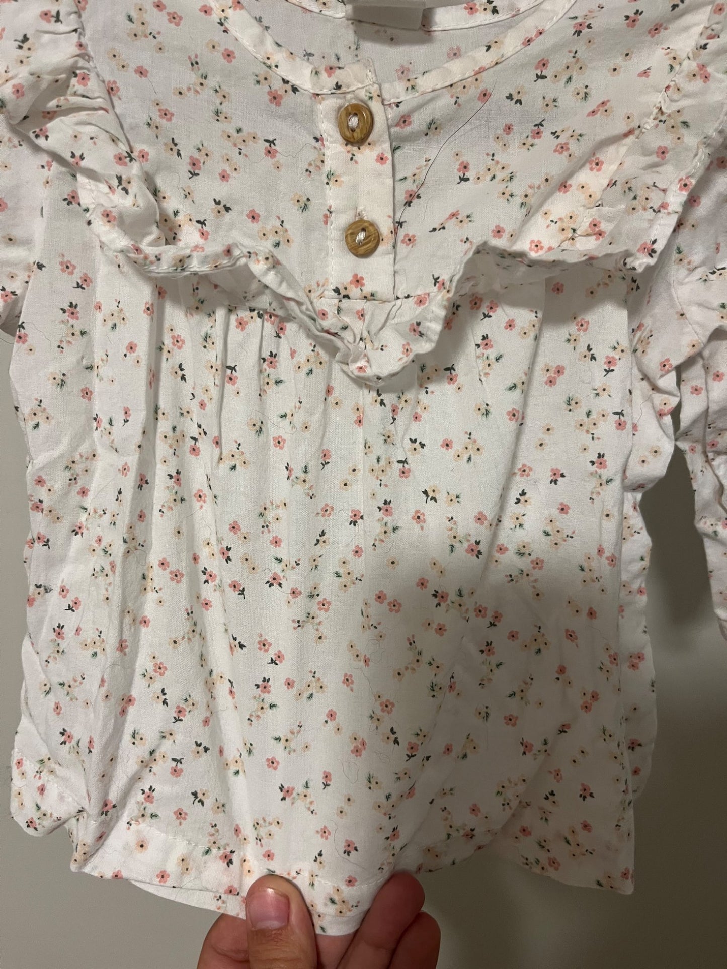 H&M long sleeve blouse, Kids 6 Month (3-6M)