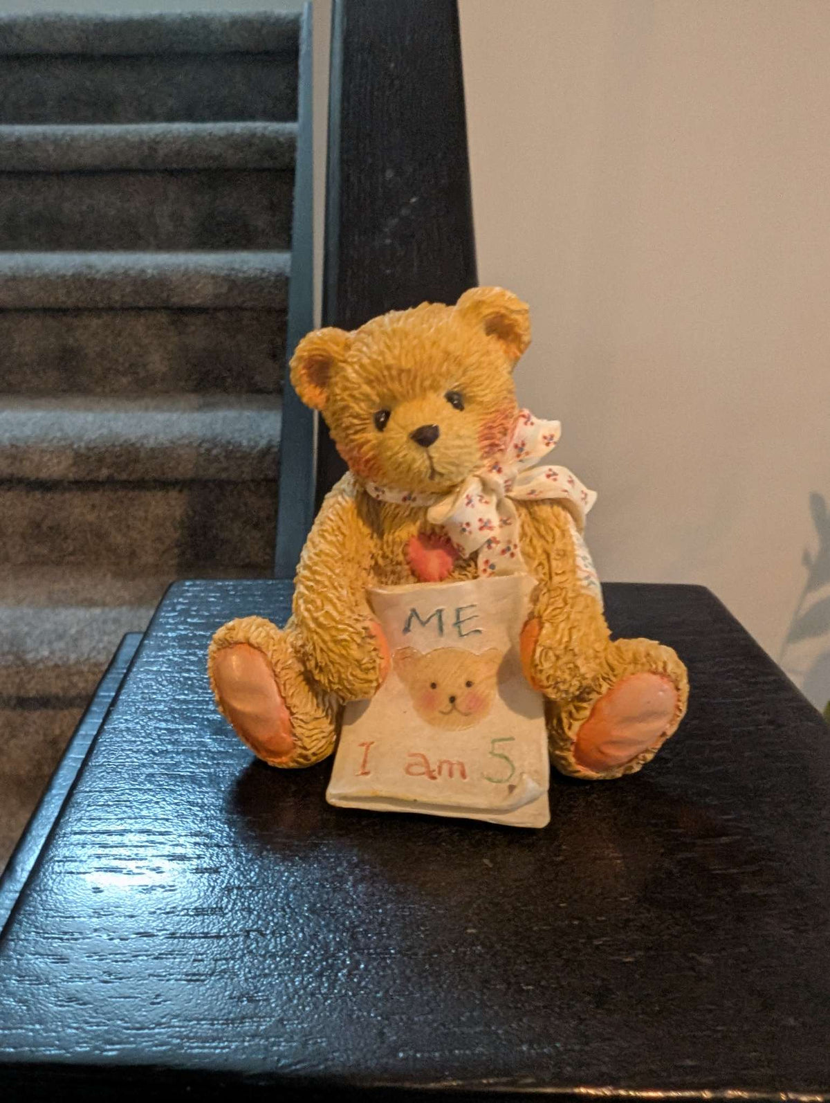Cherished Teddy Age five figurine