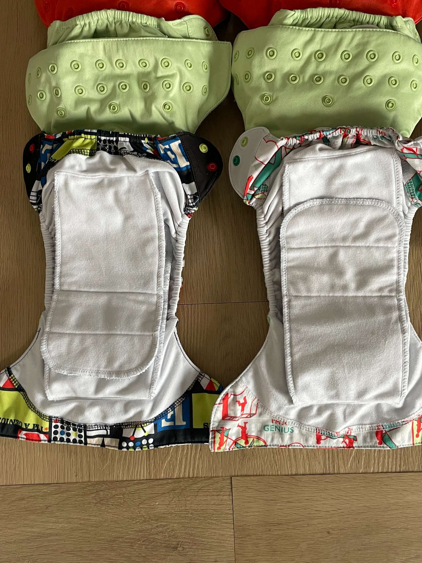 Mega Bundle of Cloth Diapers - Set of 12 BumGenius All-In-One Freetime plus everything else you need!