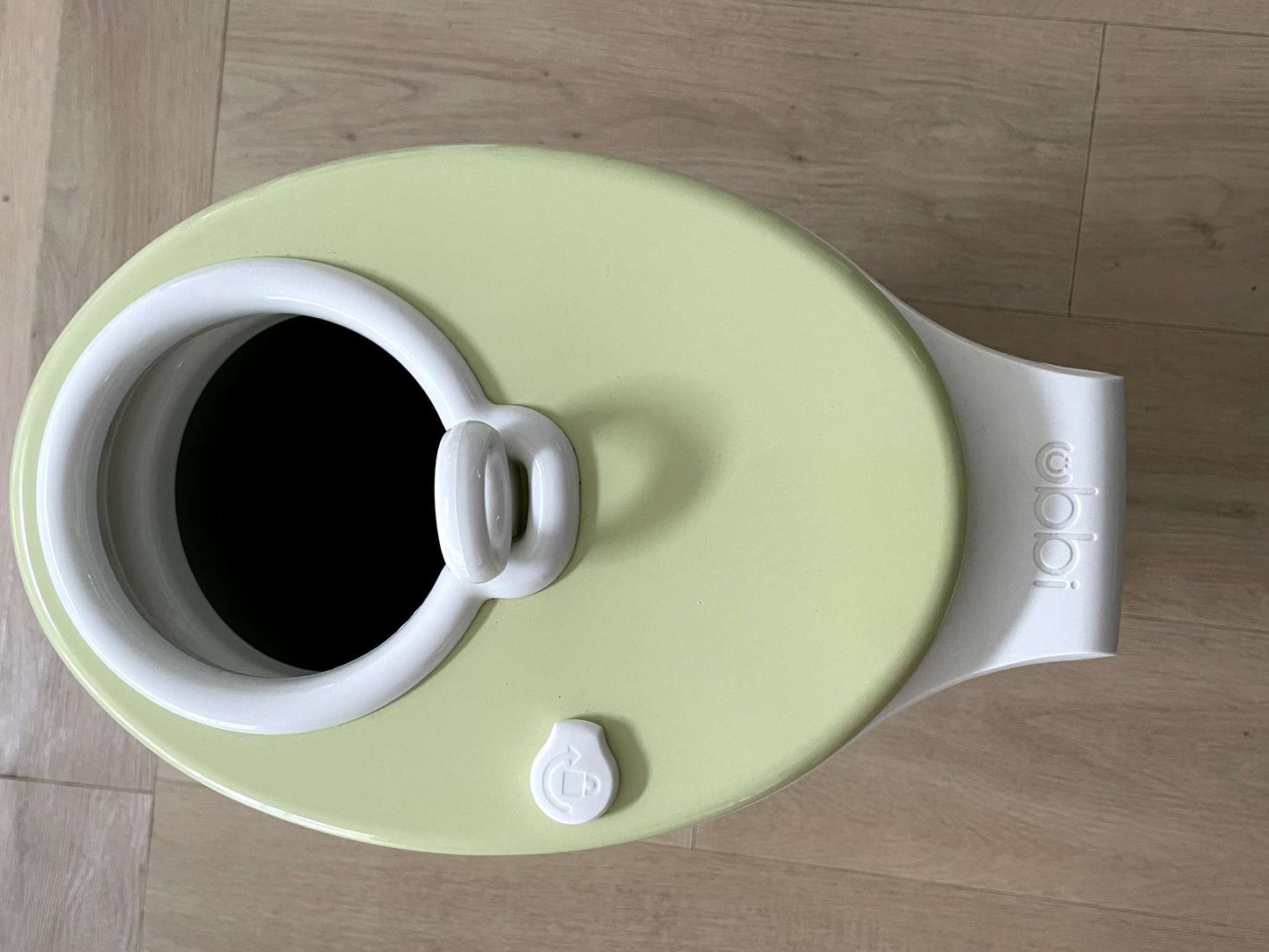 Stainless Steel Ubbi Diaper Pail (Colour: Sage)