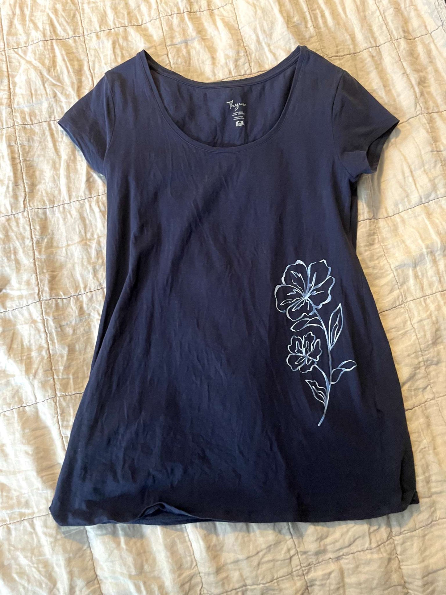 Set of 3 Casual Short Sleeve Maternity Shirts - Size Medium , Maternity M (8-10)