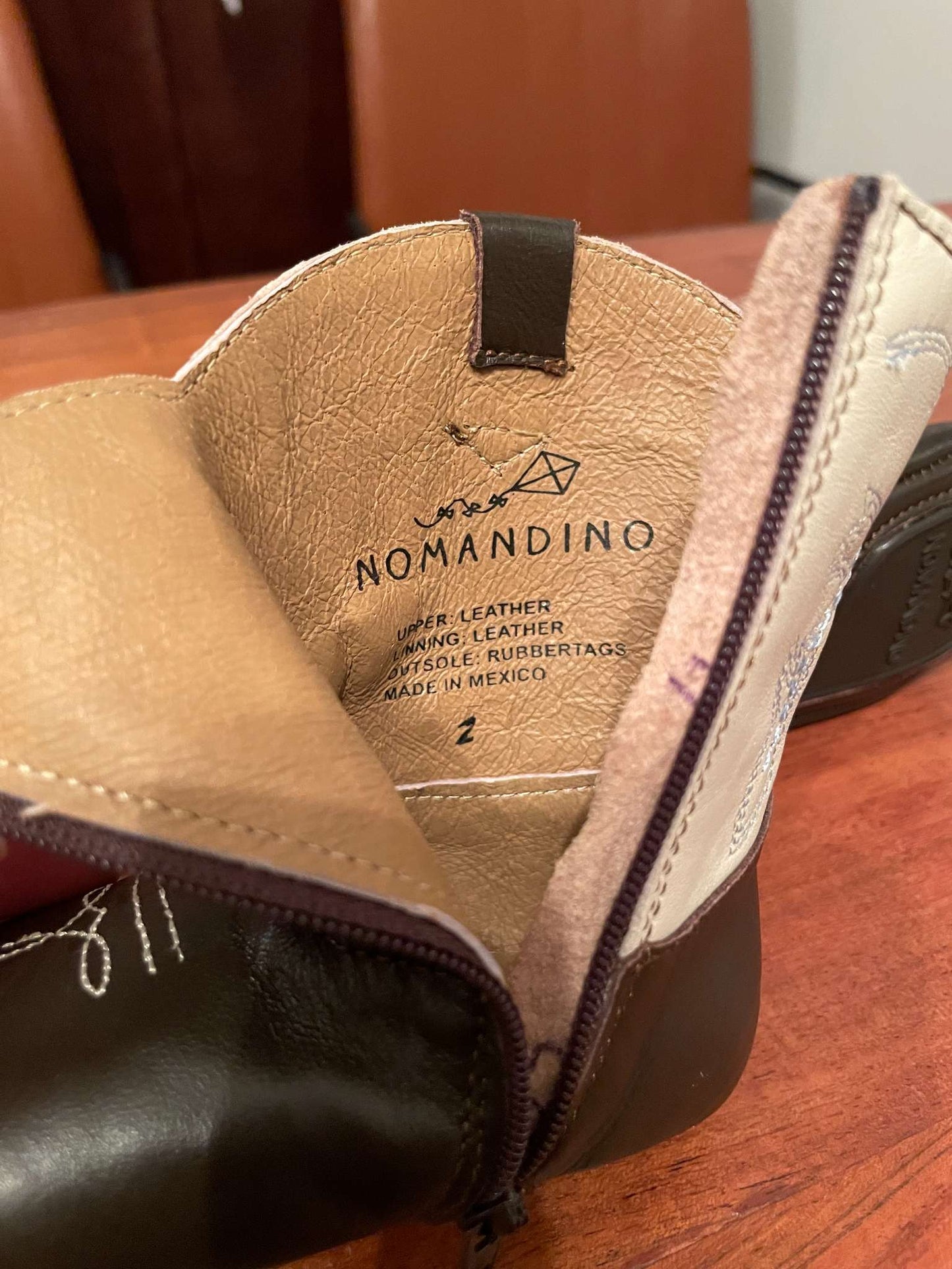 Luxury Stampede/Rodeo Cowboy Collection (Newborn - 3month+) - Nomandino Authentic Leather Boots, Shoes 2 (Baby: 0-12 mth)