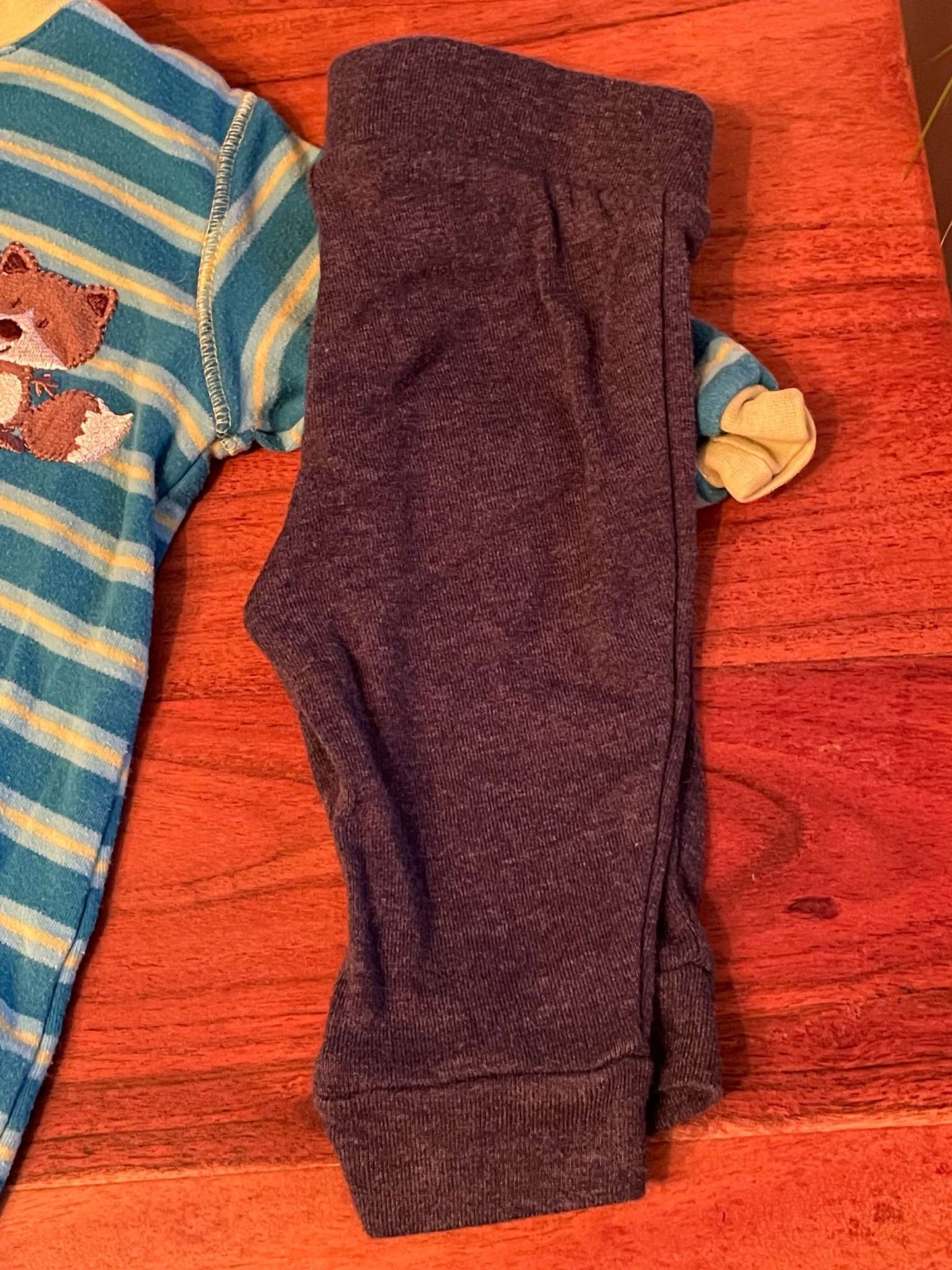 3 MONTH BOYS BUNDLE w/ Parker & Posie Slippers, Velcro Swaddle Sleep sack, and more! , Kids 6 Month (3-6M)