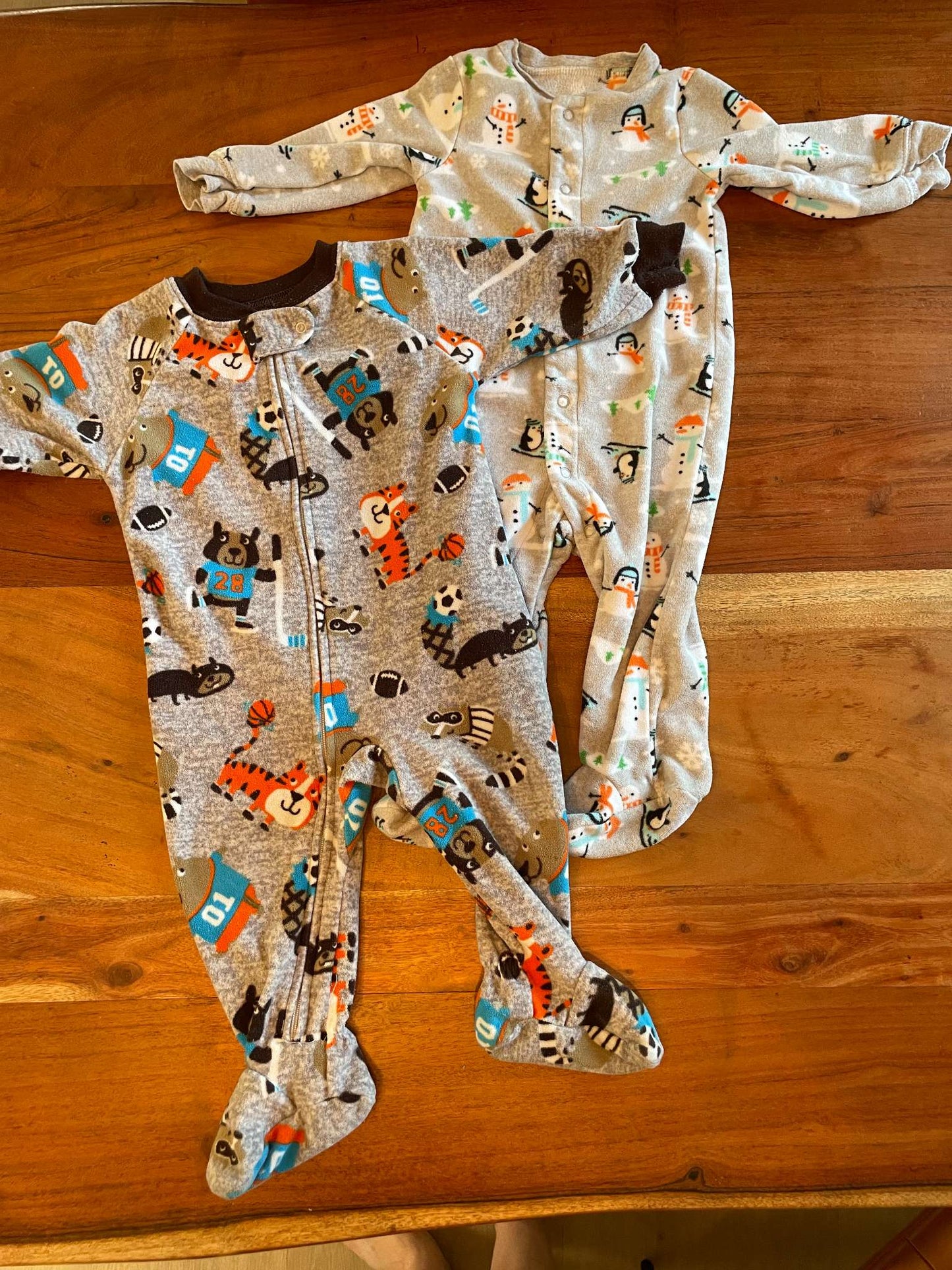 Boy 9 Month Clothing Bundle - Winter Bunting, Swimming Trunks, Sleepers, T-shirts, Sweatshirts, Pants, Onesies and more!, Kids 9 Month (6-9M)