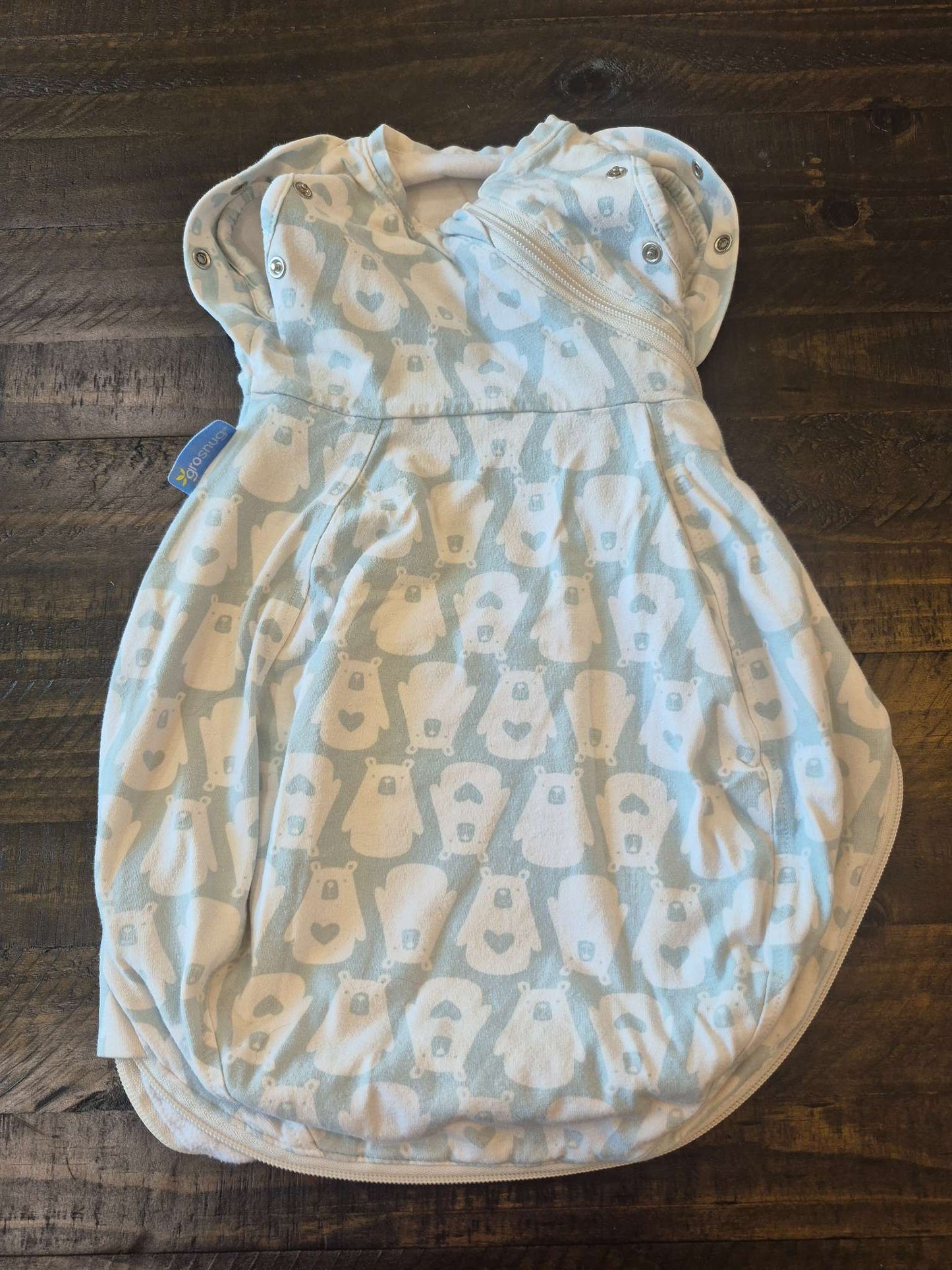 Tommee Tippee Grosnug Newborn Swaddle Sleeping Bag, 0-3 Months (Newborn)