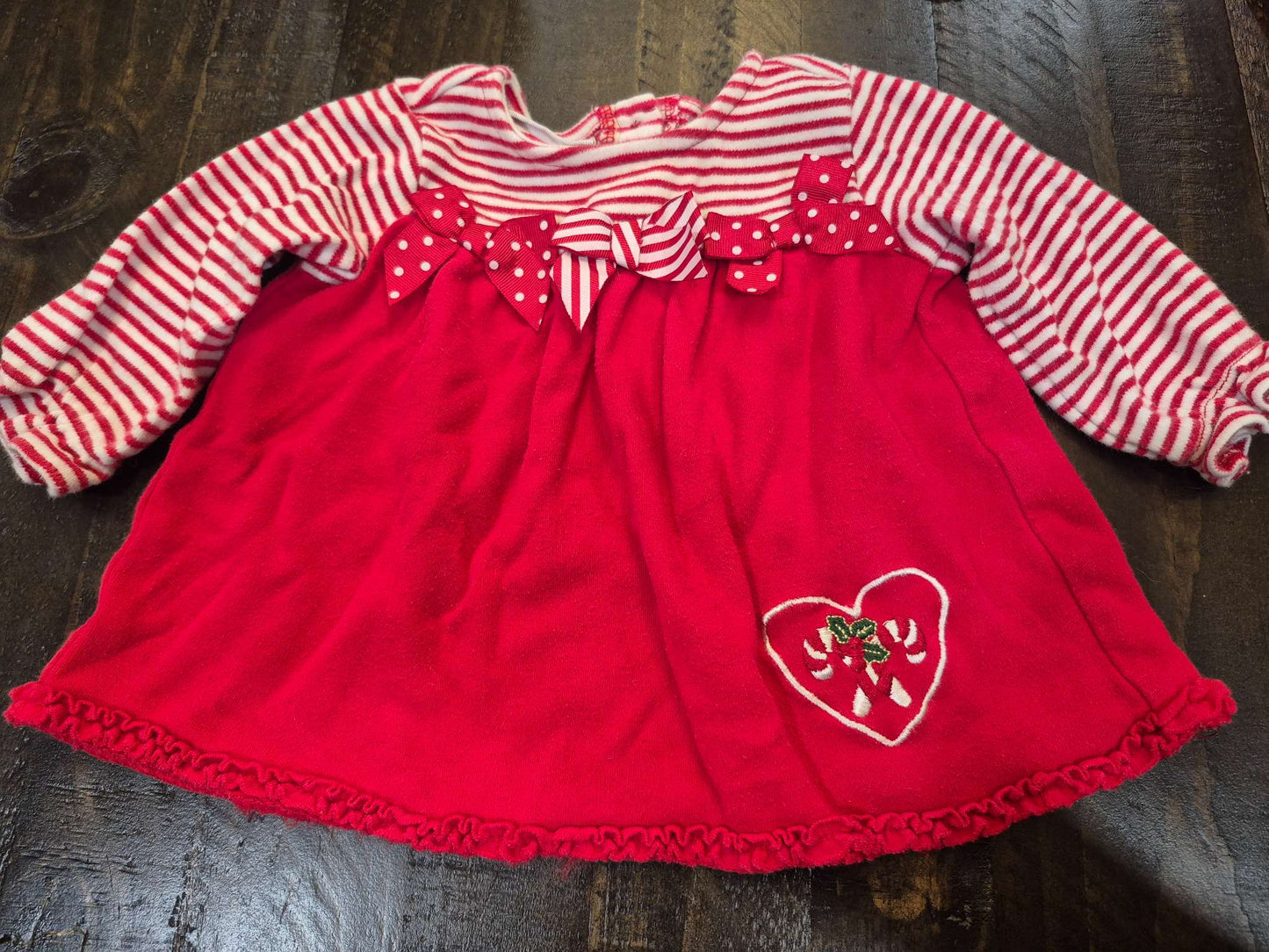 Girl's Christmas dress, Kids 3 Month (0-3M)