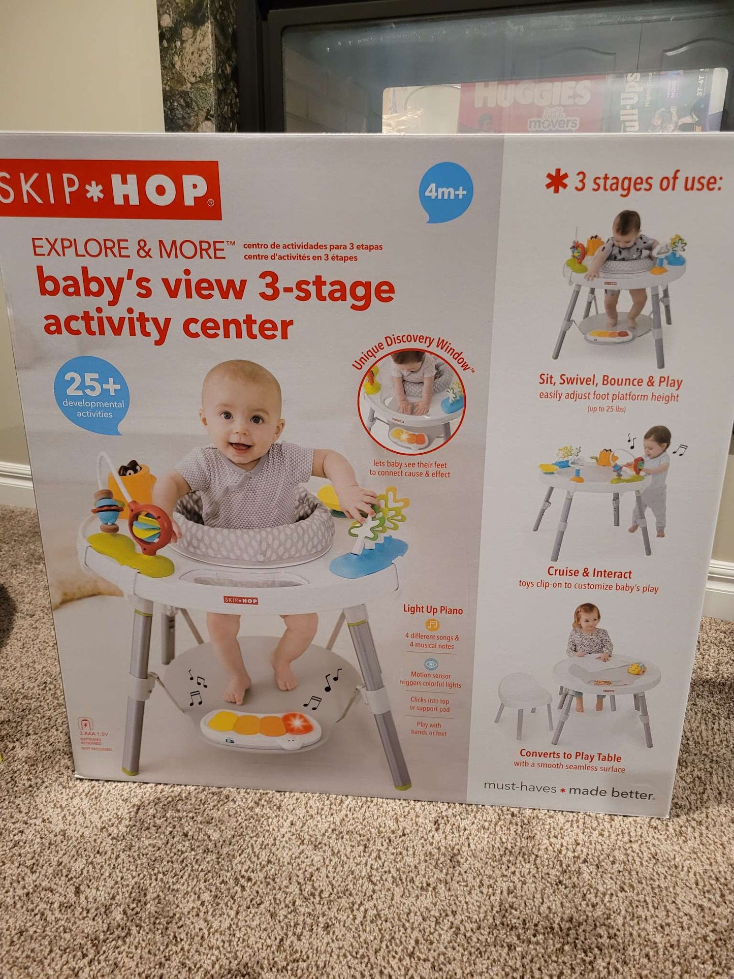 Skip Hop Explore and More 3-Stage Activity Center