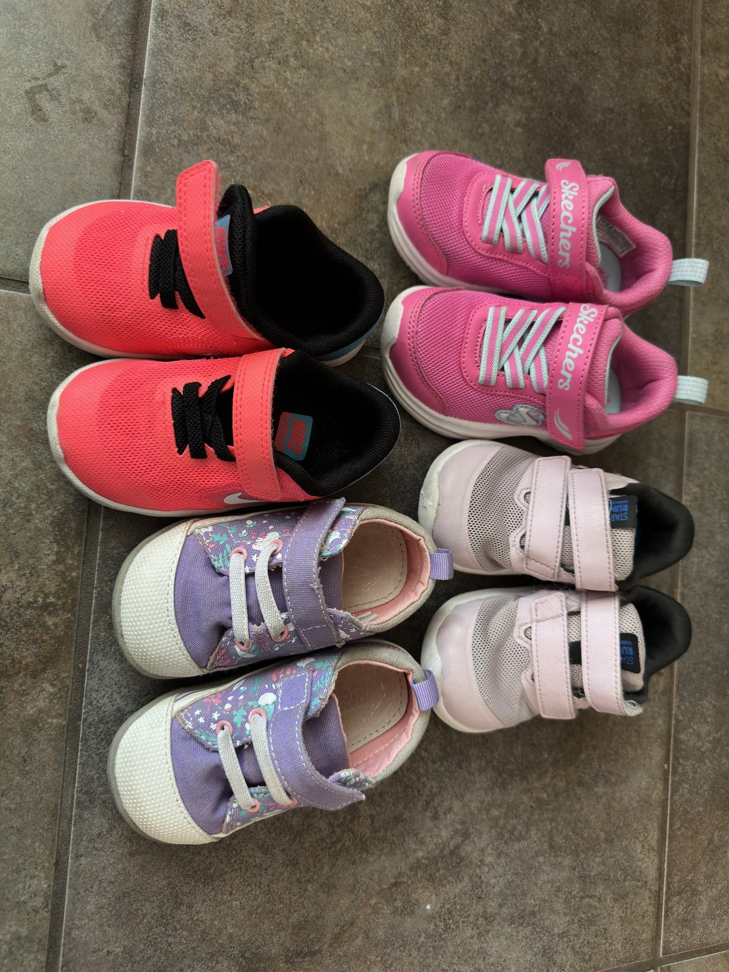 Bundle Toddler Shoes 5C-6T, Shoes 5 (Walkers:12-24 mth)