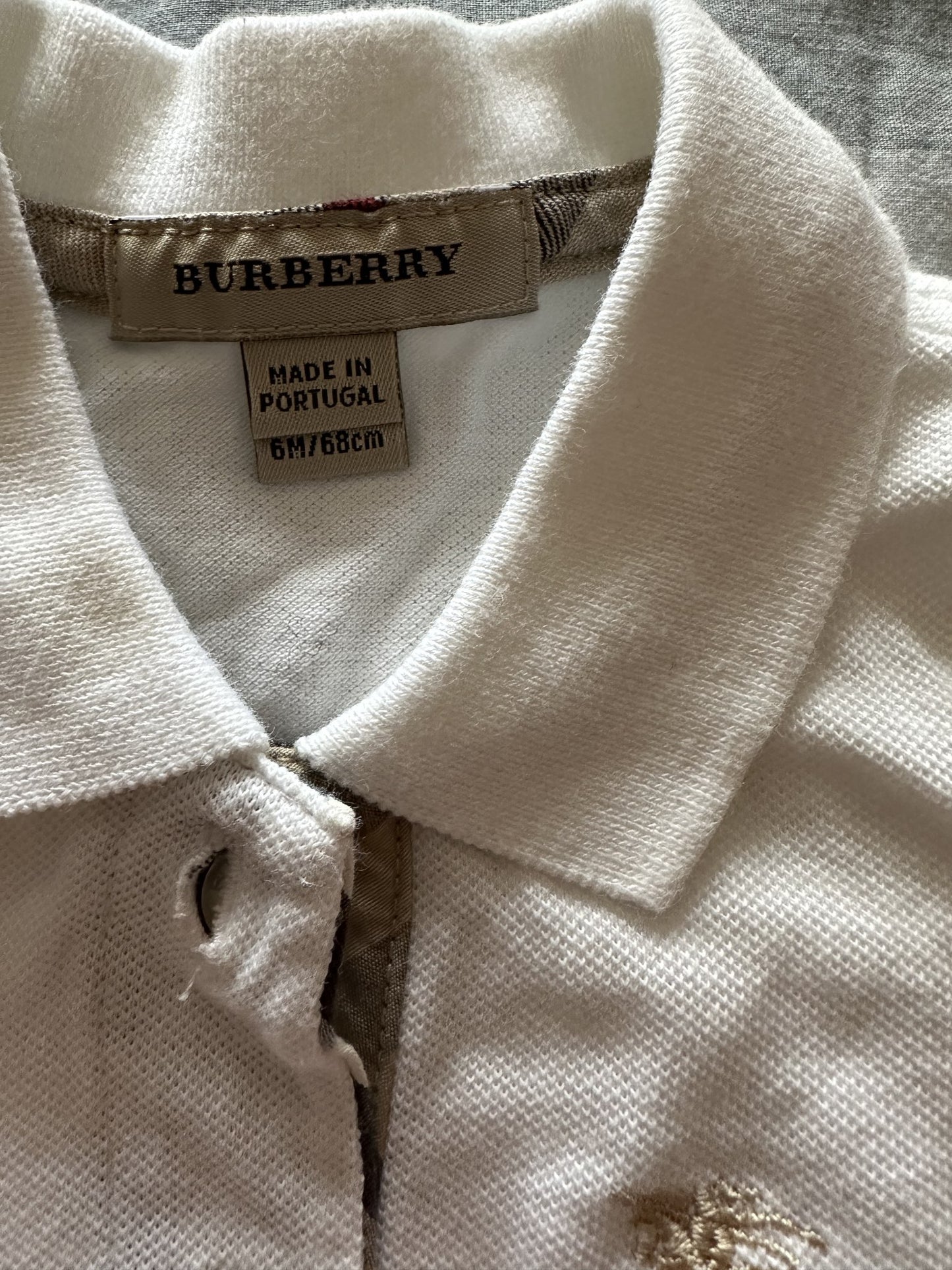 Burberry Girls 6mths old singlet/dress set , Kids 6 Month (3-6M)