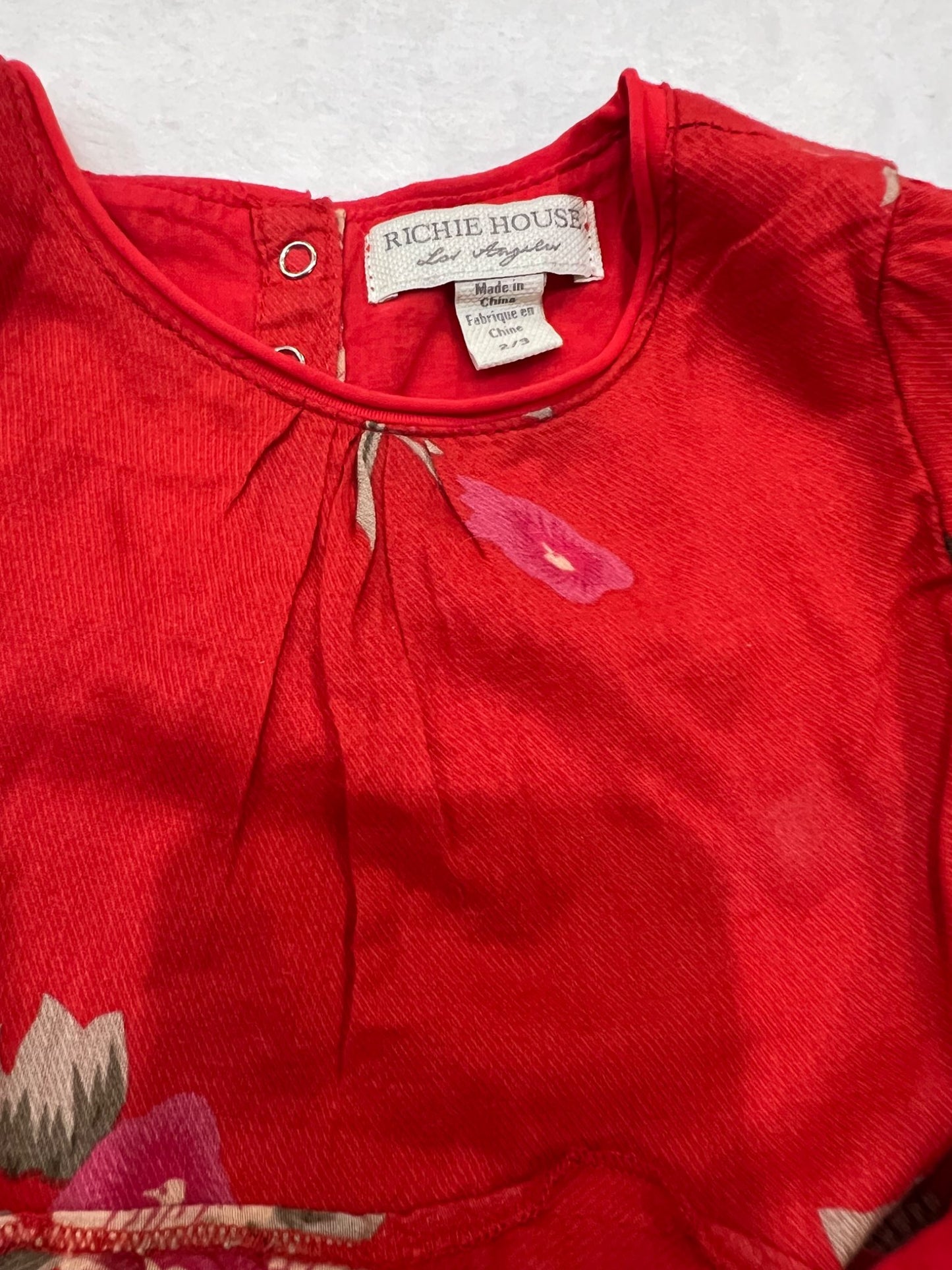 3T Richie house brand long sleeve dress, Kids 3T