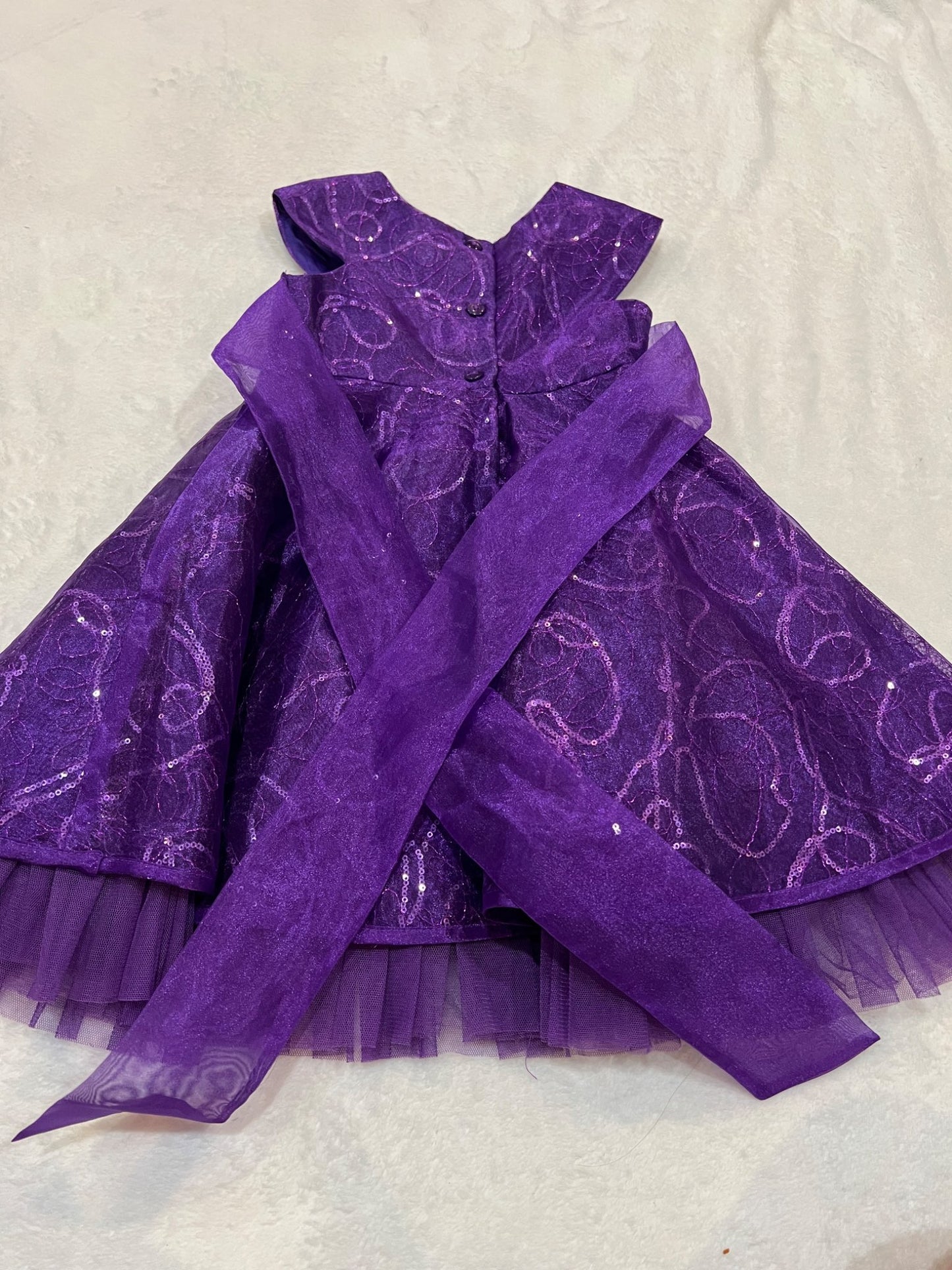 3T Joan michelle purple dress, Kids 3T