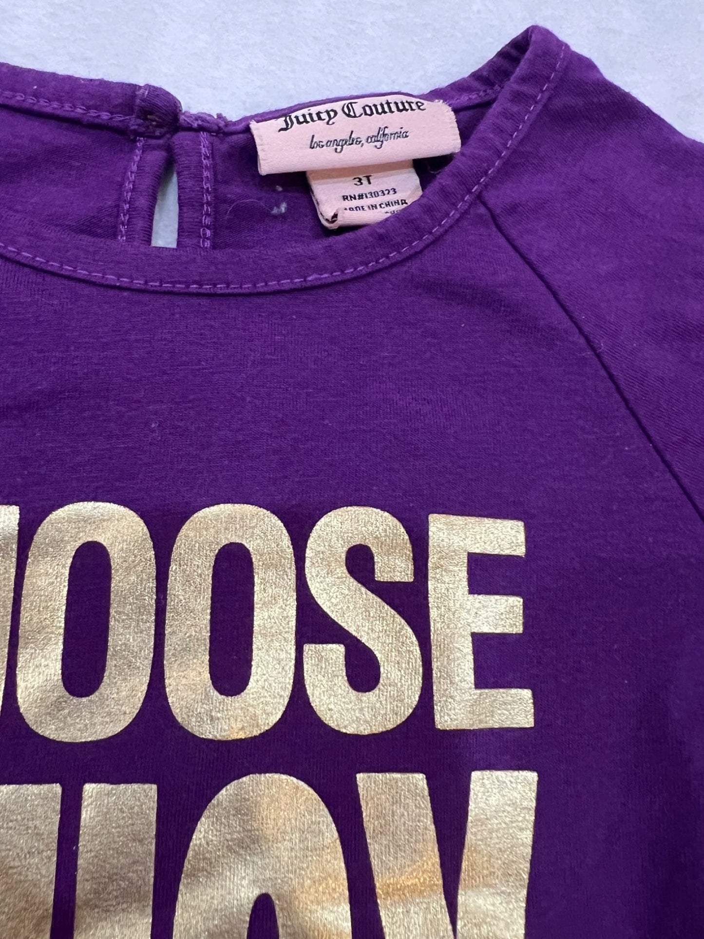 3T juicy couture outfit - purple, Kids 3T