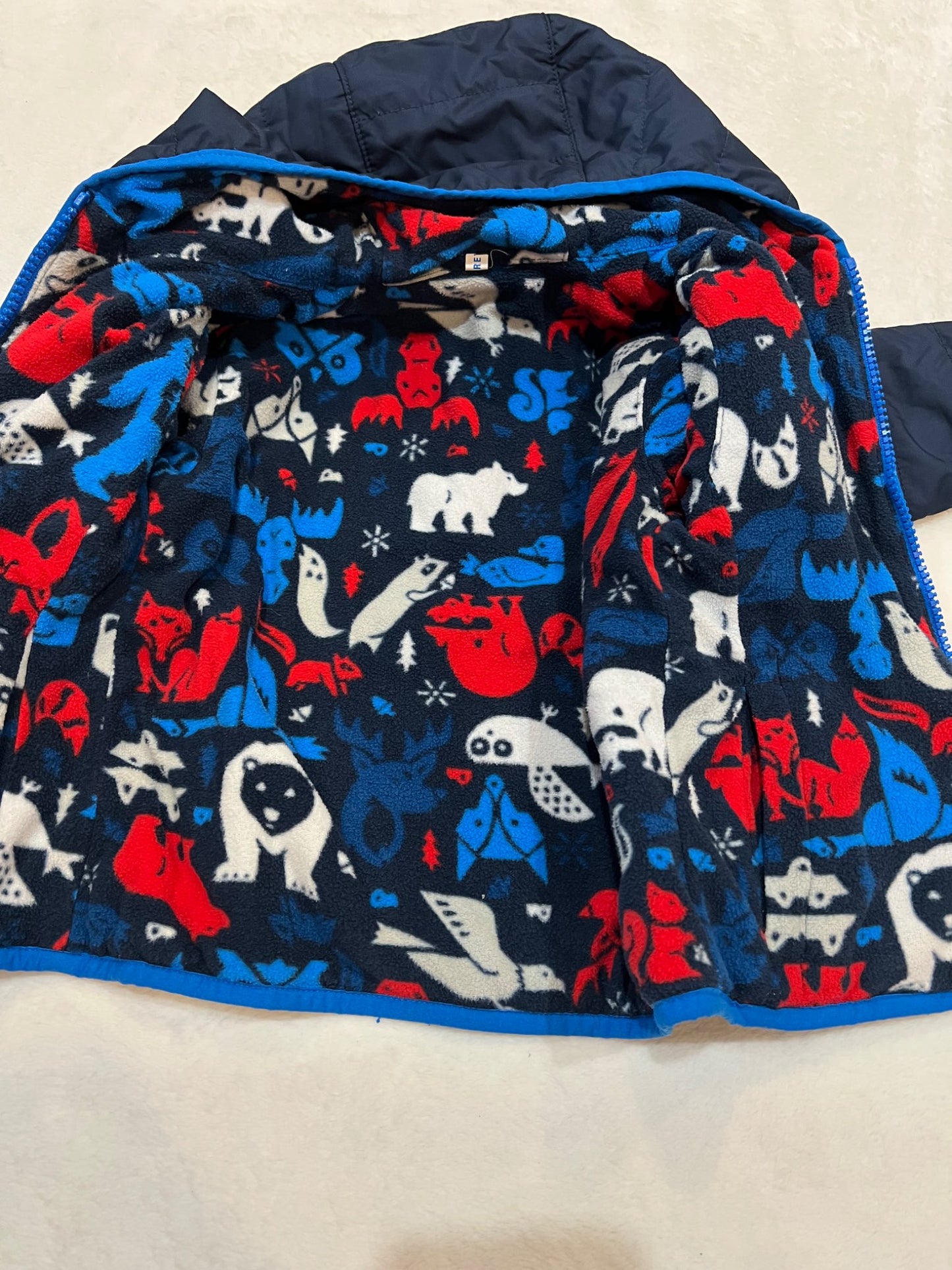 18-24 mth Columbia reversible puff jacket - navy, Kids 24 Month (18-24M)