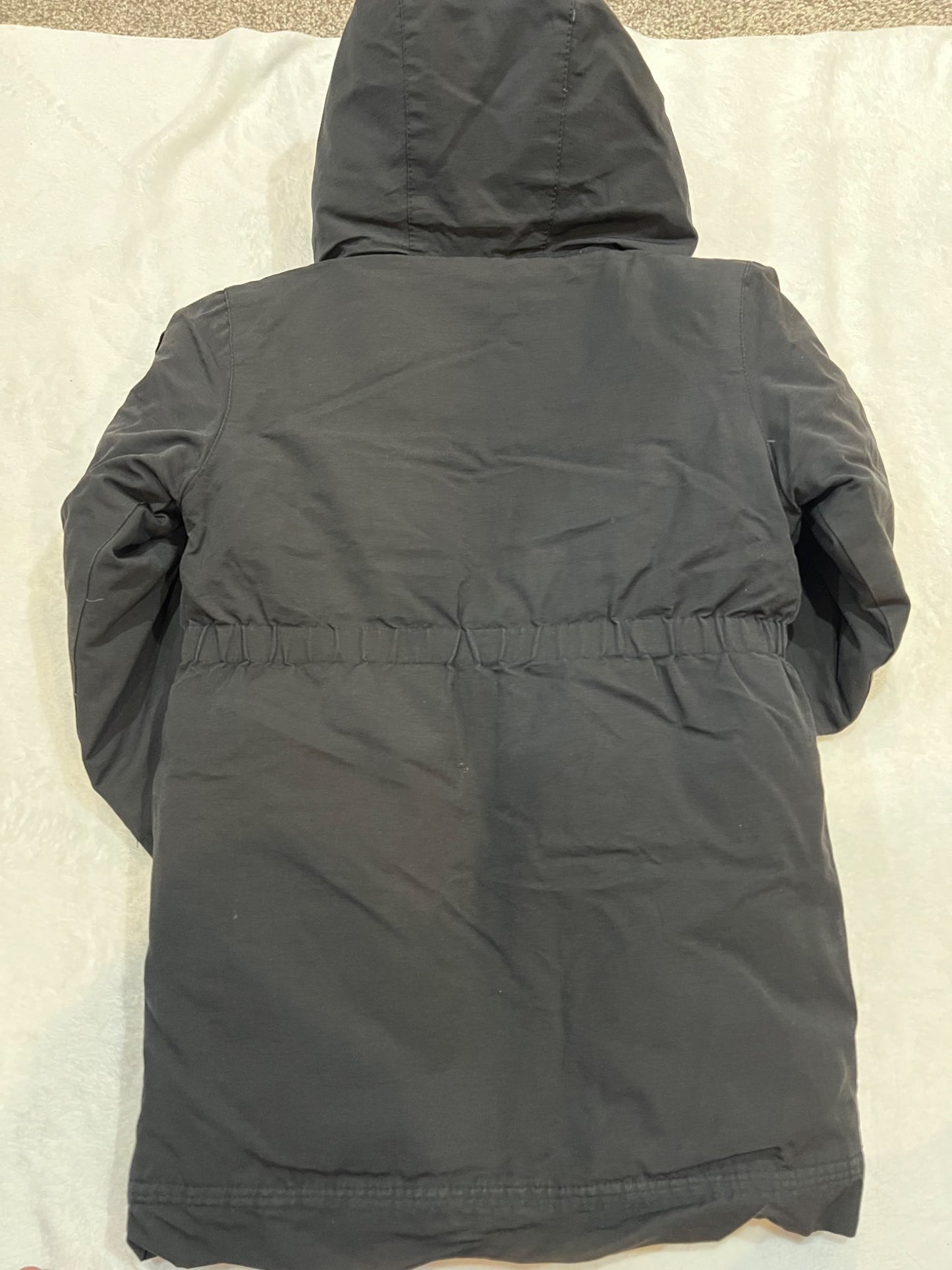 4T Appaman brand longer winter down jacket- black , Kids 4/4T