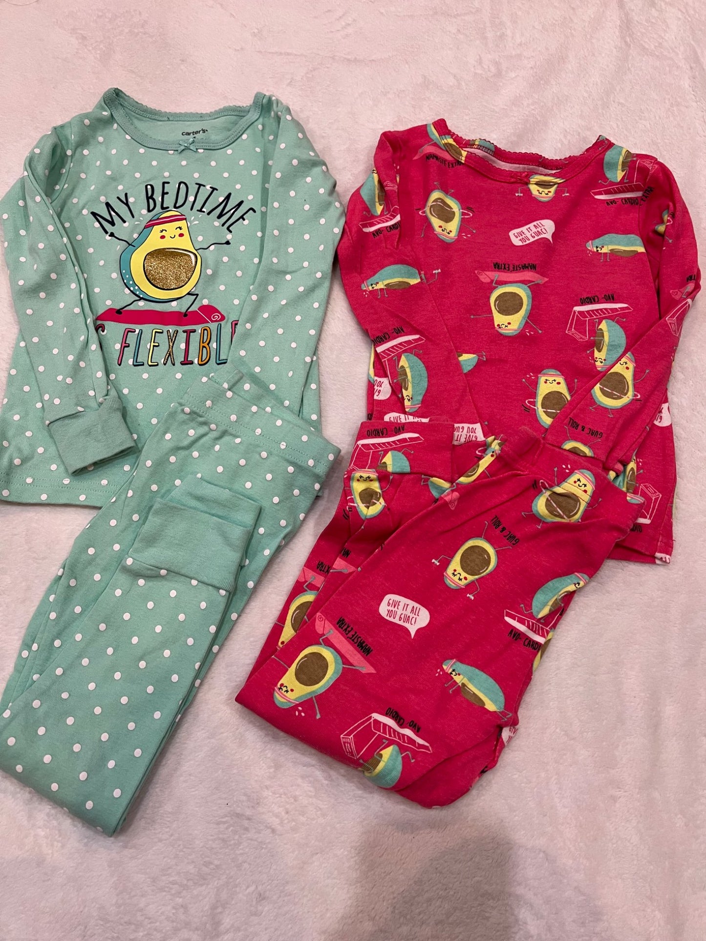 4T carters matching pajayma sets- EuC, Kids 4/4T