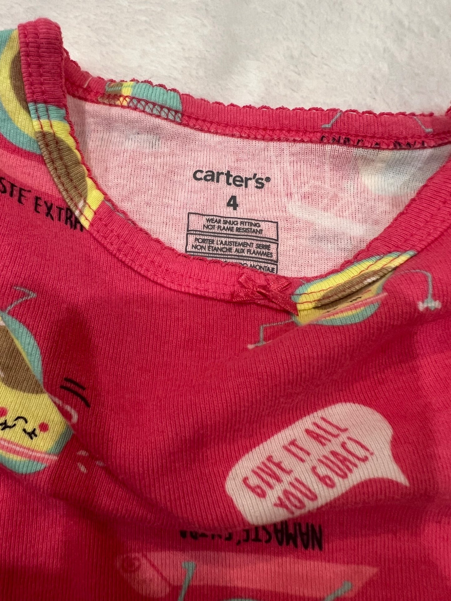 4T carters matching pajayma sets- EuC, Kids 4/4T