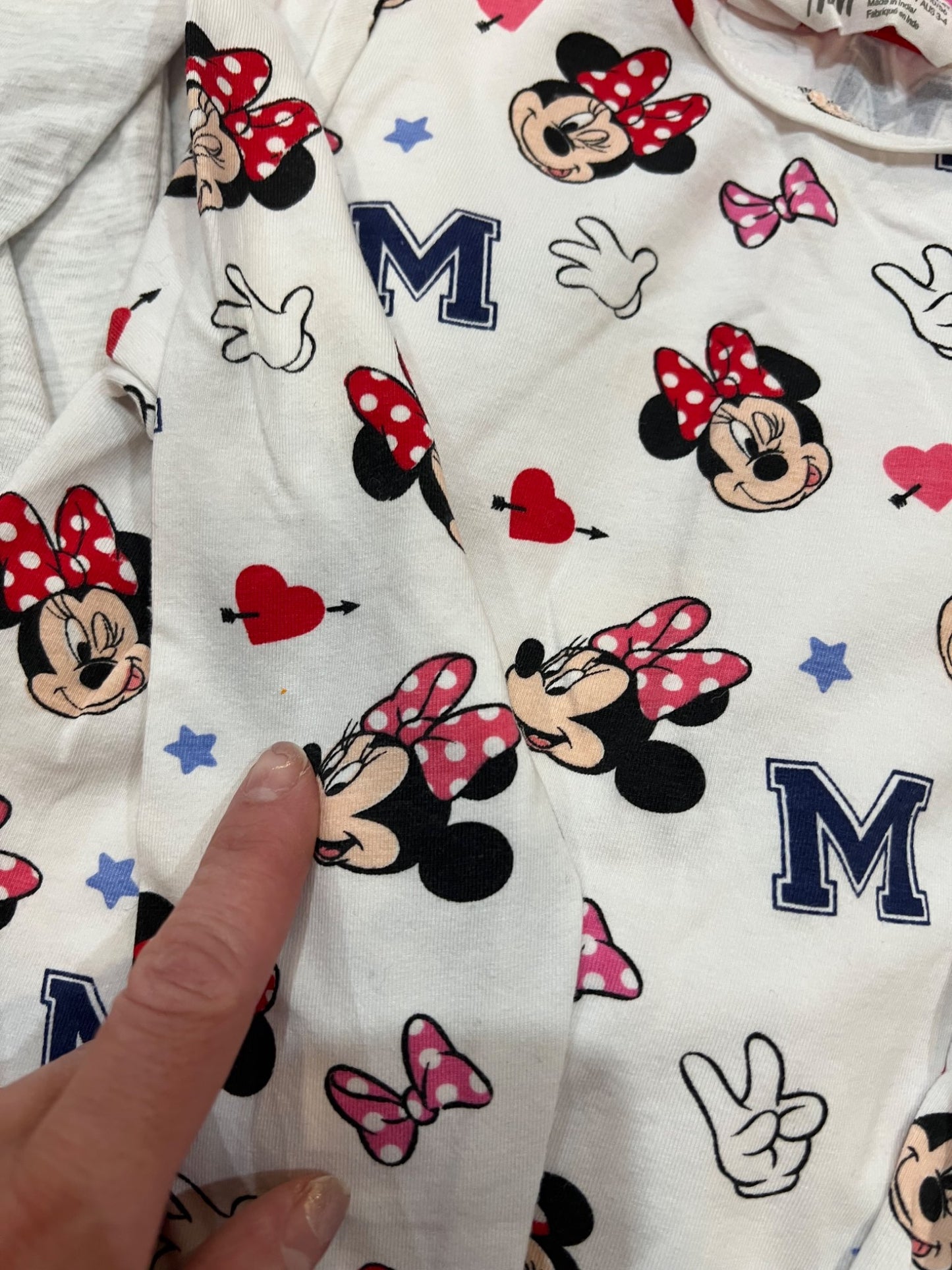 2-4T Disney Minnie Mouse h&M top- (1 free)- EUC, Kids 4/4T