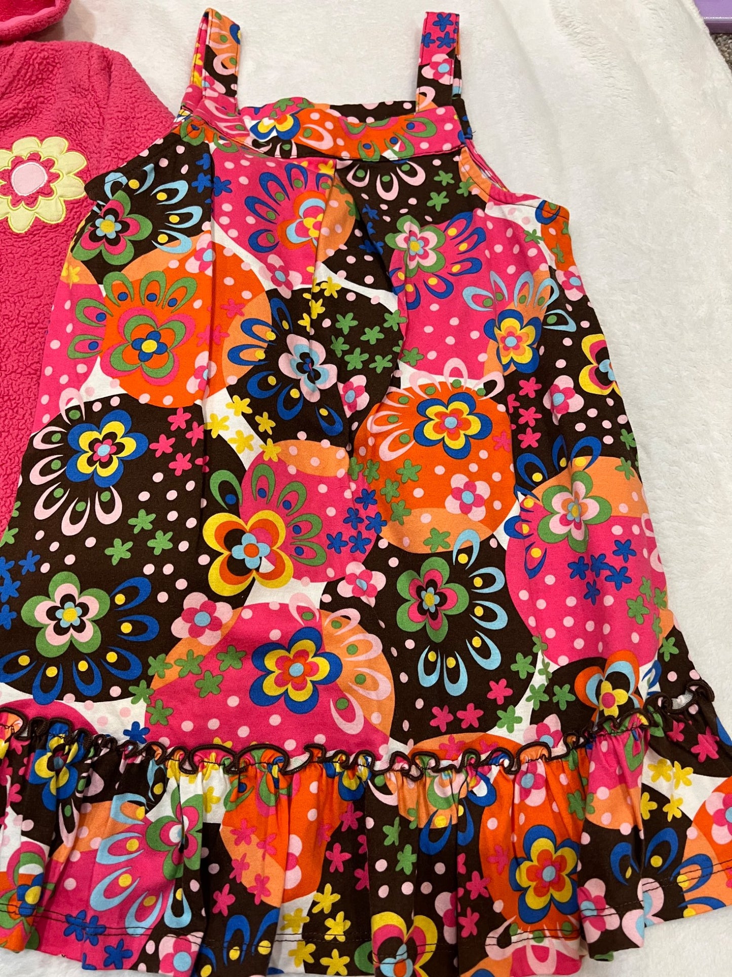 5T- Hanna Andersson hoodie & dress , Kids 5/5T (extra small)