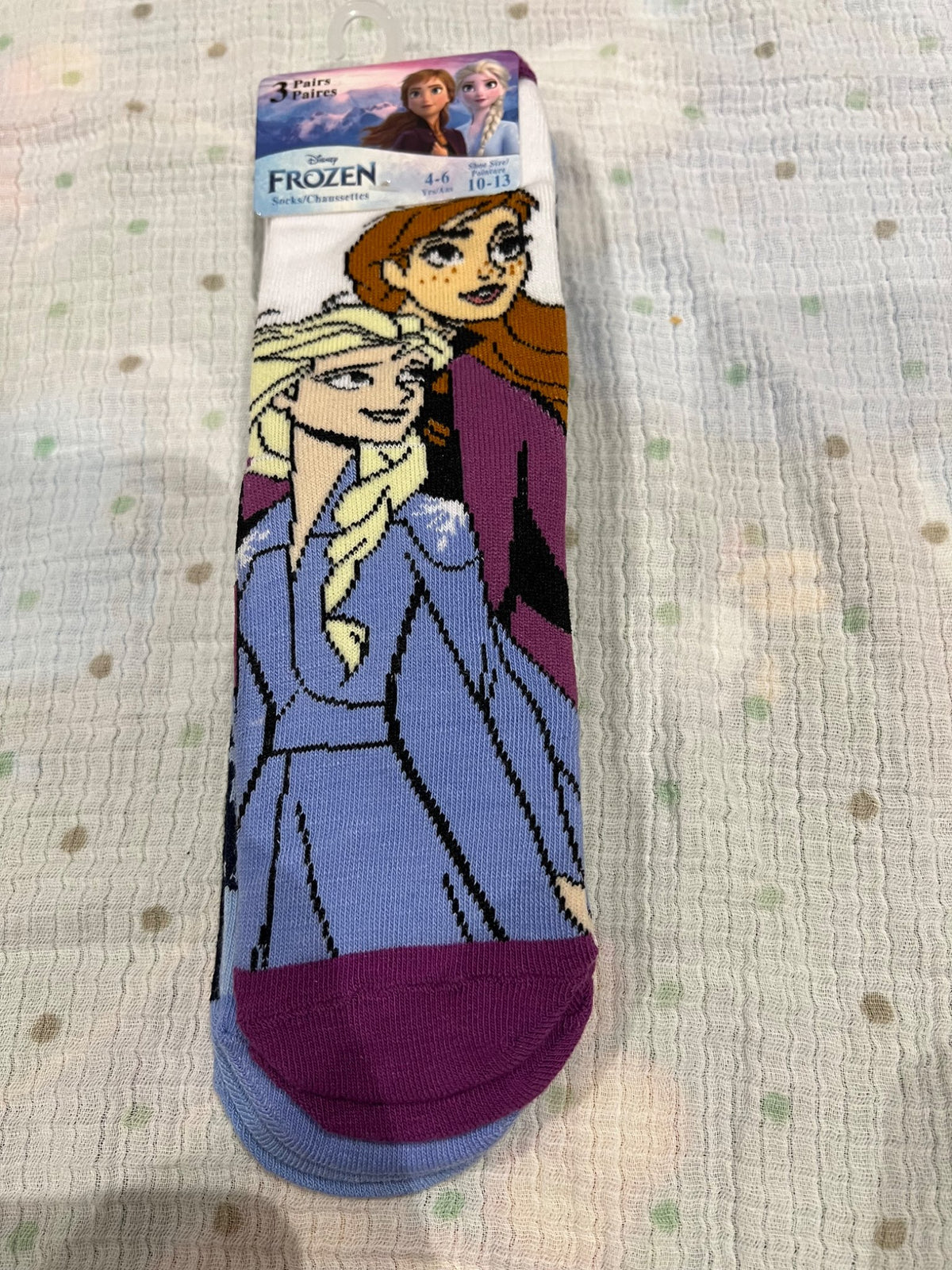 NEW Disney frozen socks (shoe size 10-13)