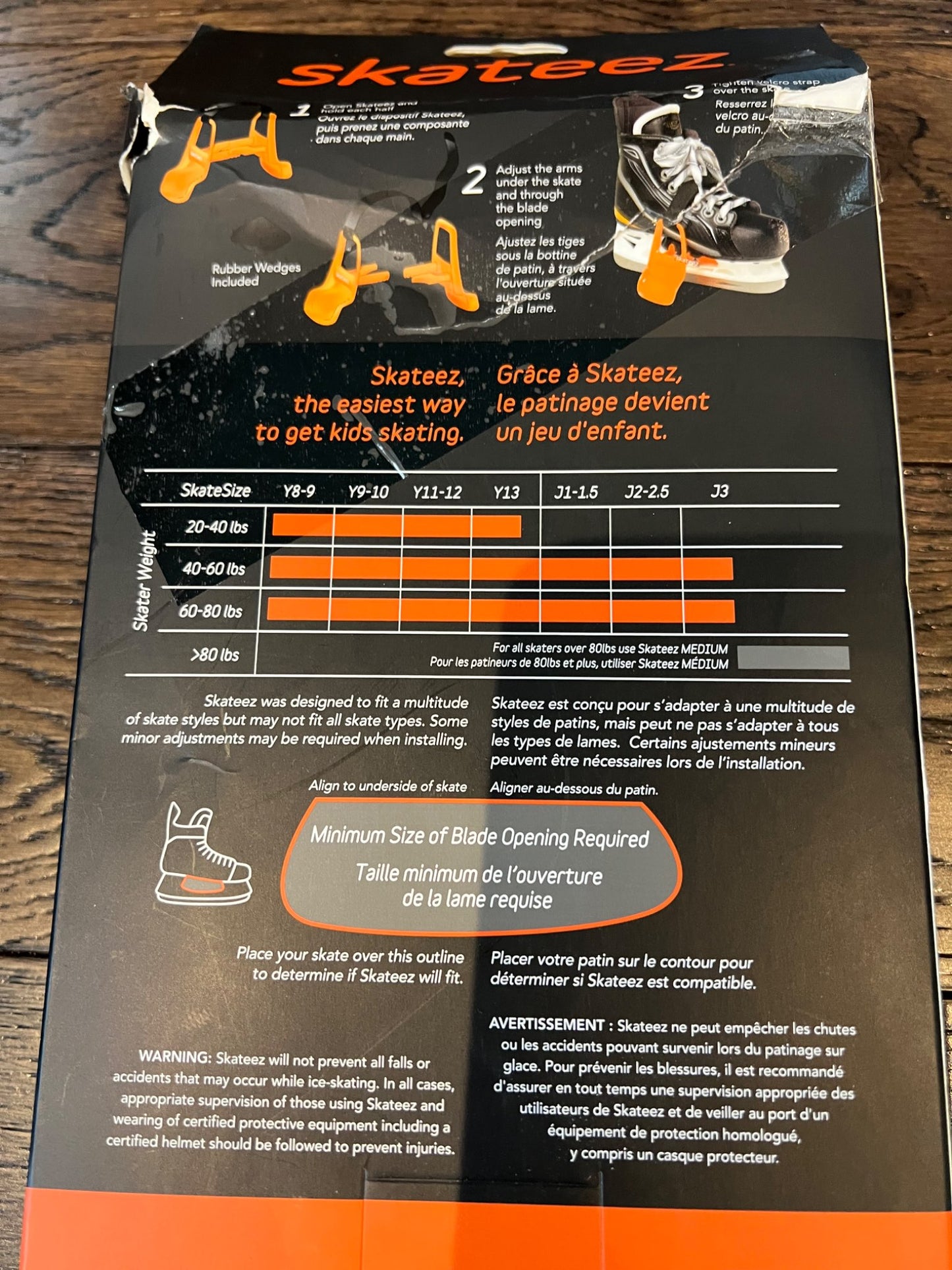 NEW - Skateez- skating trainers for kids