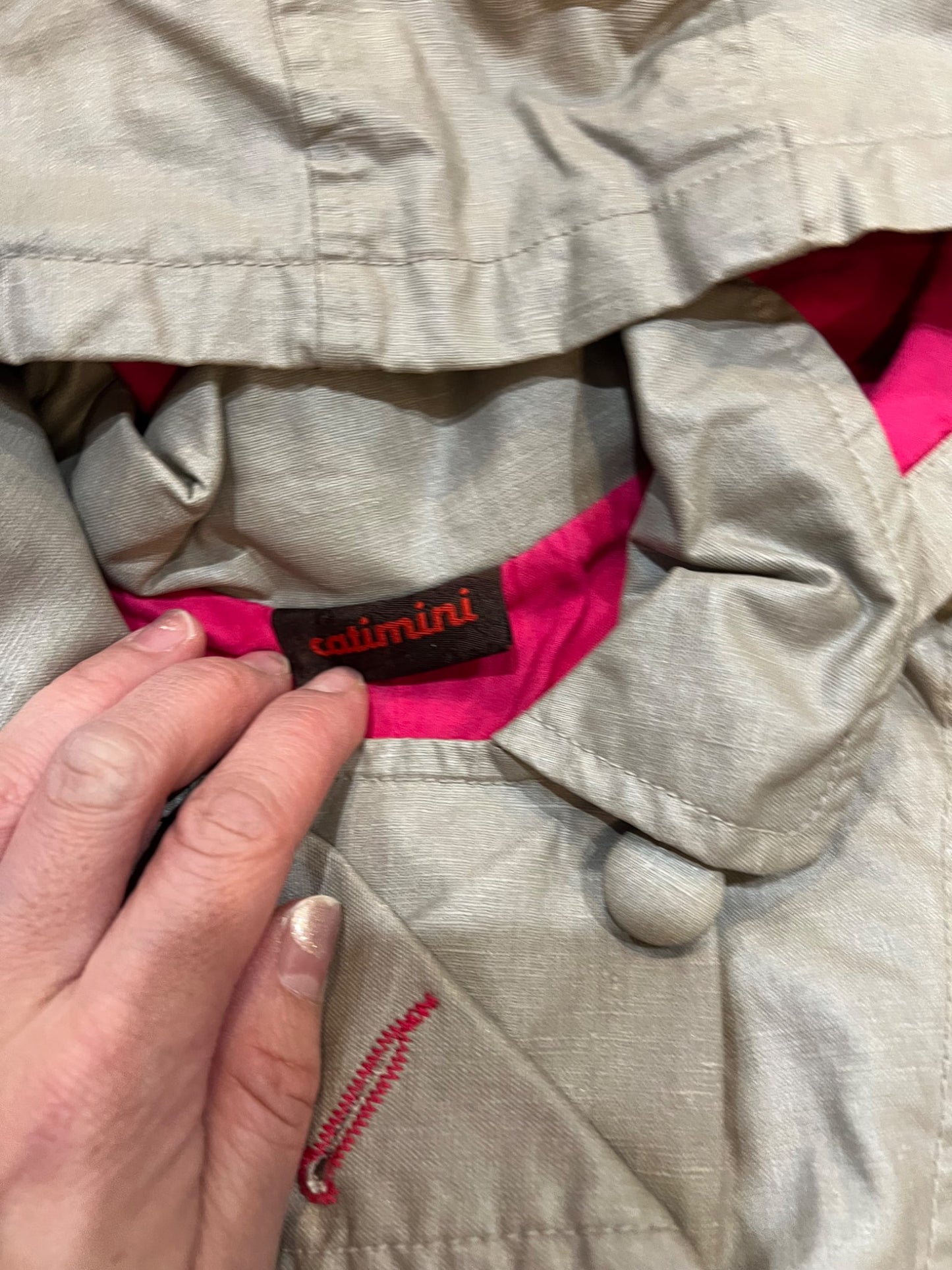 7- catamini designer jacket , Kids 7 & 8 (small)