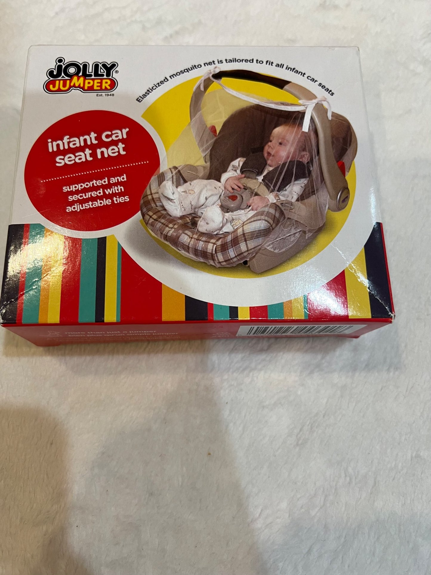 NEW infant car seat net by jolly jumper