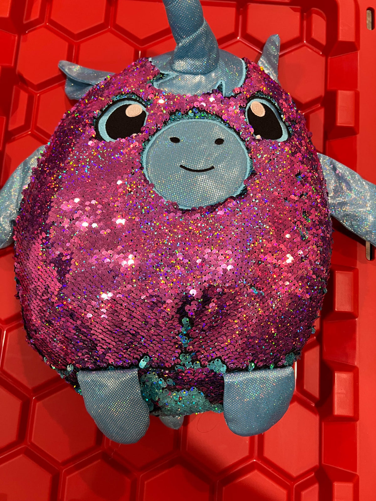Sequin plush