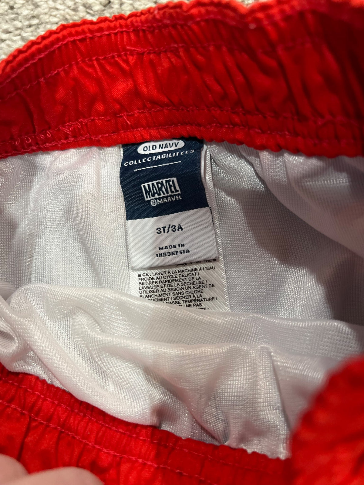3T marvel swim trunks- EUC , Kids 4/4T