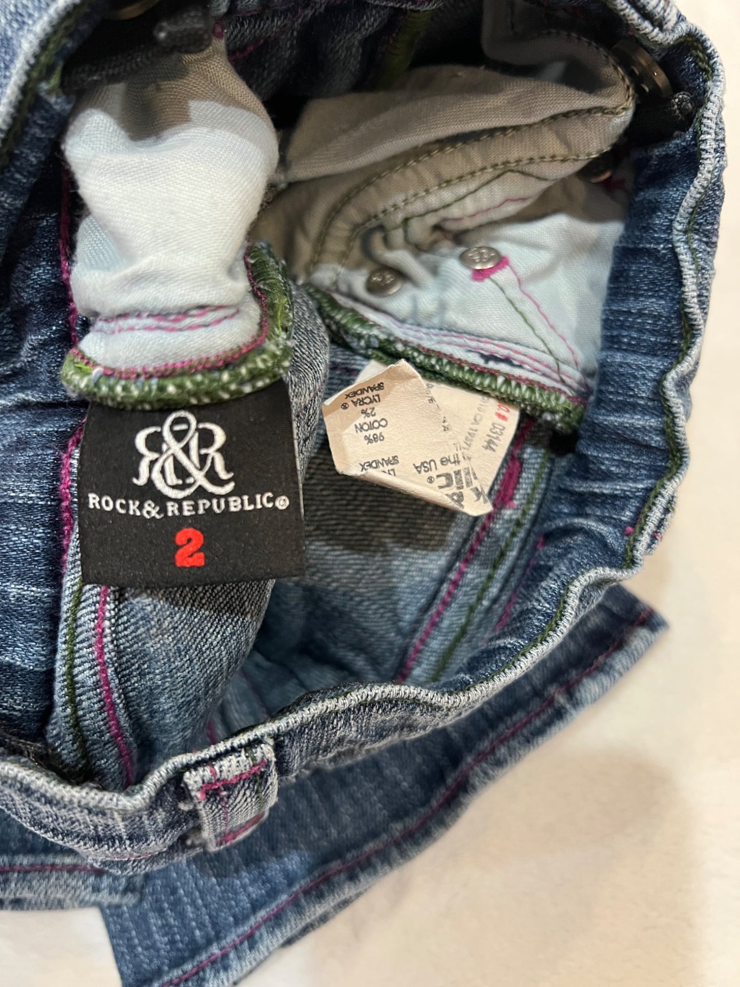 2T rock & republic jeans , Kids 2T