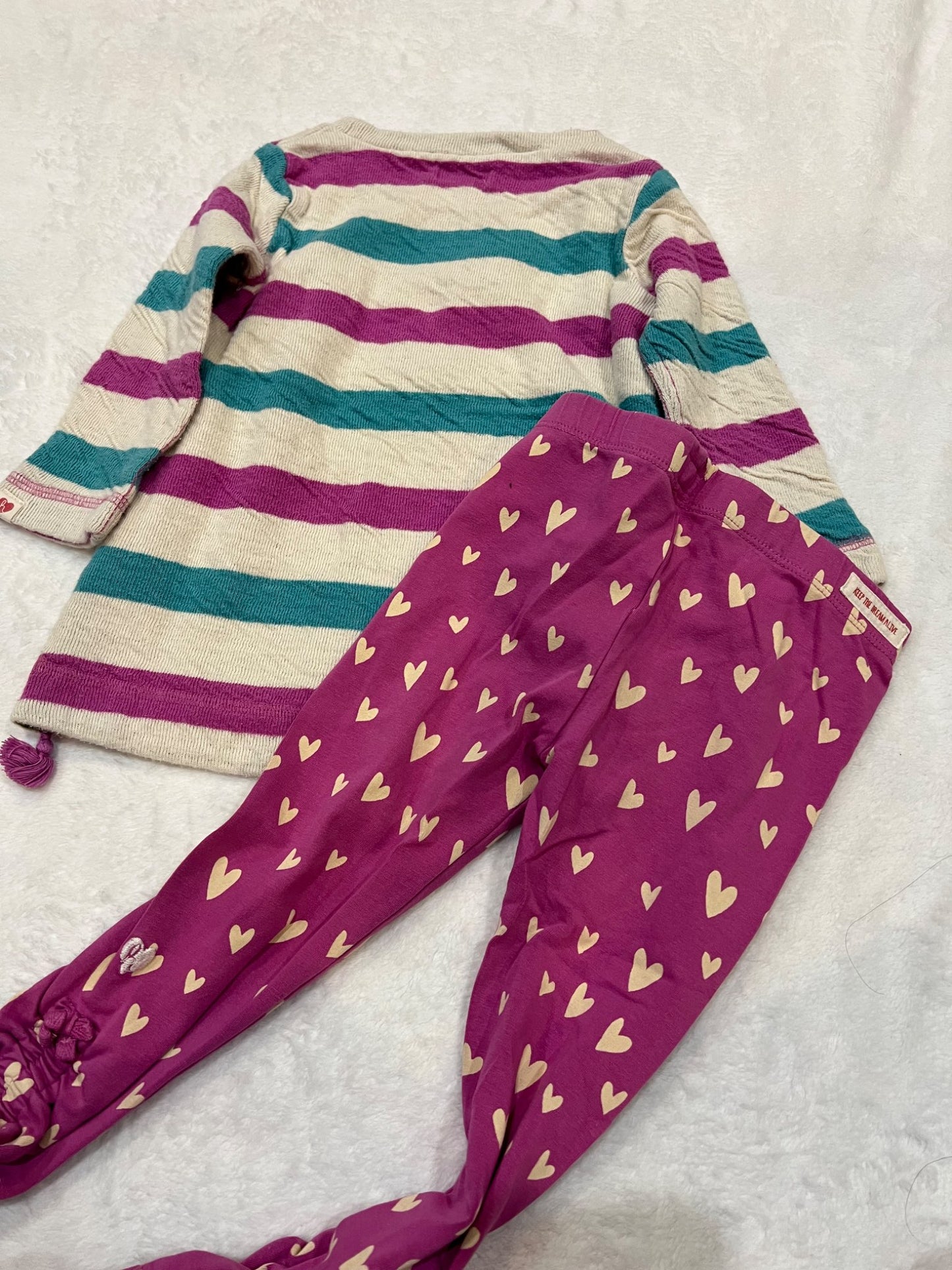 2T Hatley outfit sweater and leggings , Kids 2T