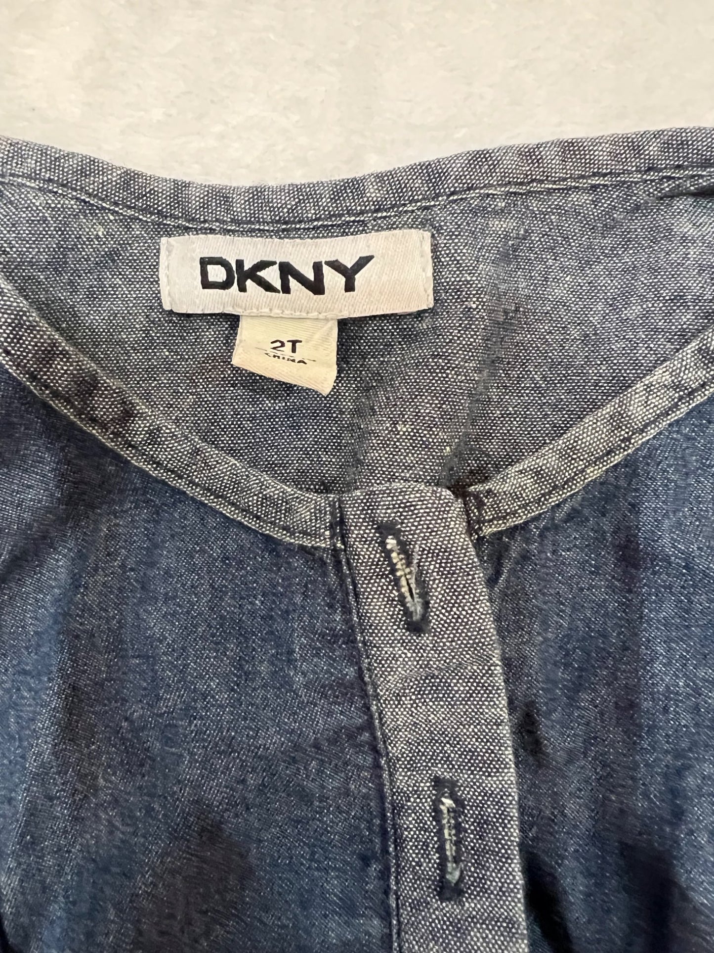 2T dkny denim dress , Kids 2T